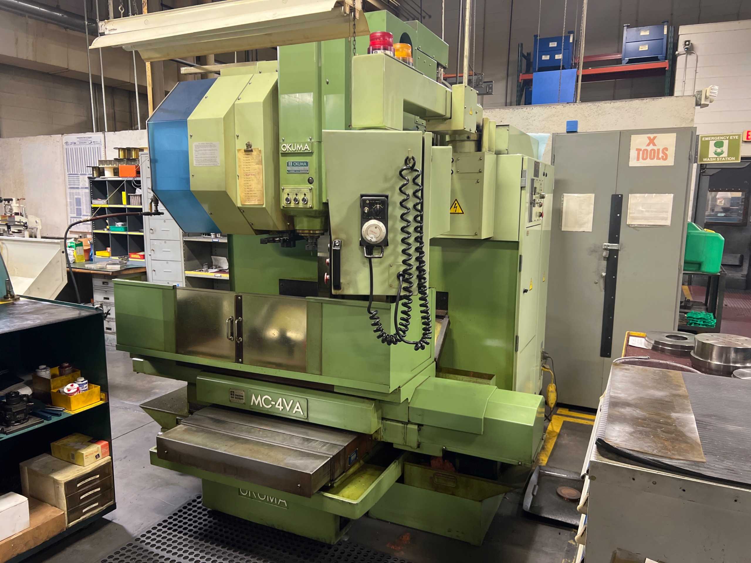 OKUMA MC-4VA VERTICAL MACHINING CENTER - VERTICAL MACHINING CENTERS