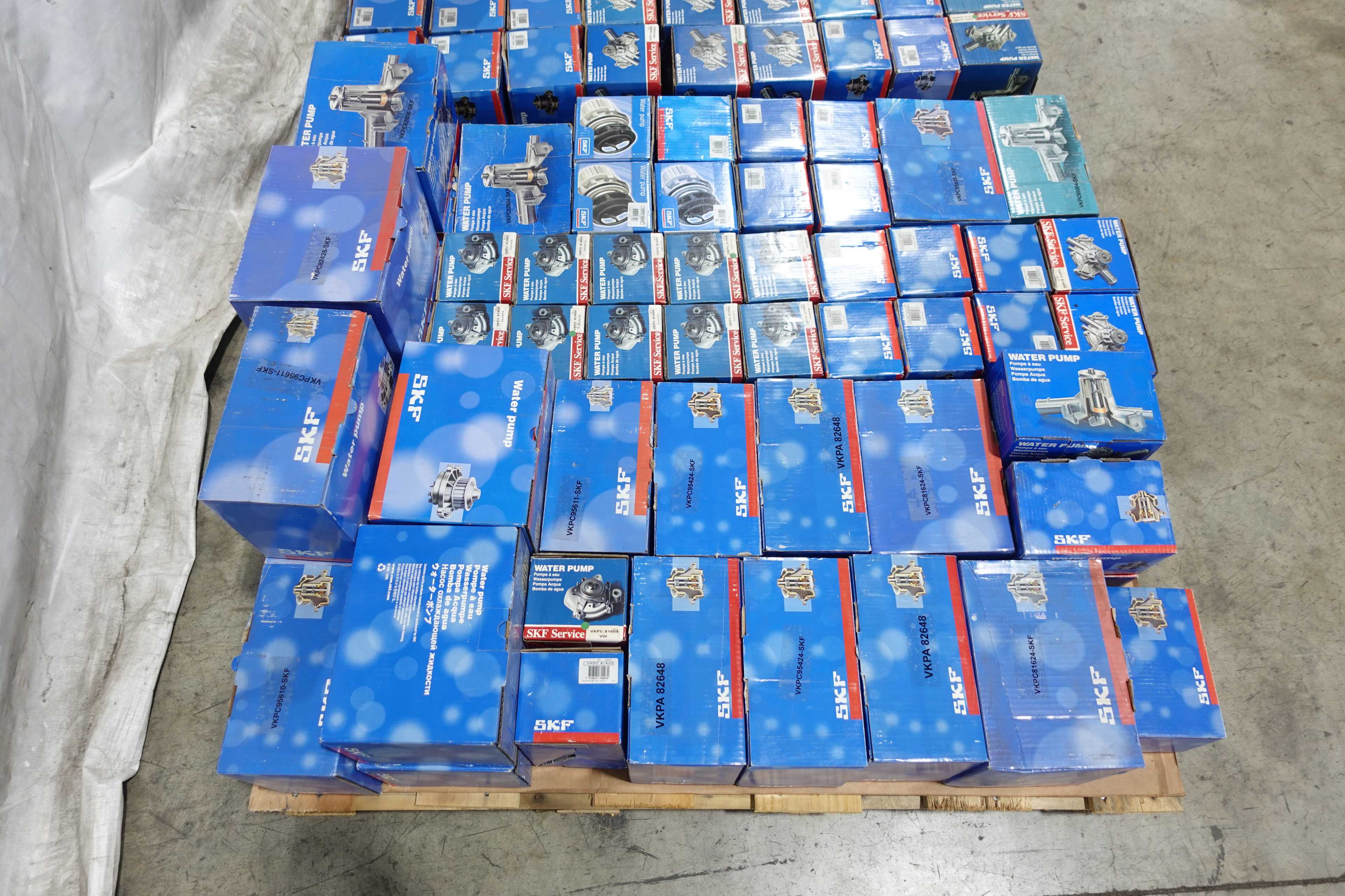 2 PALLETS OF ASSORTED SKF WATER PUMPS - PUMPS