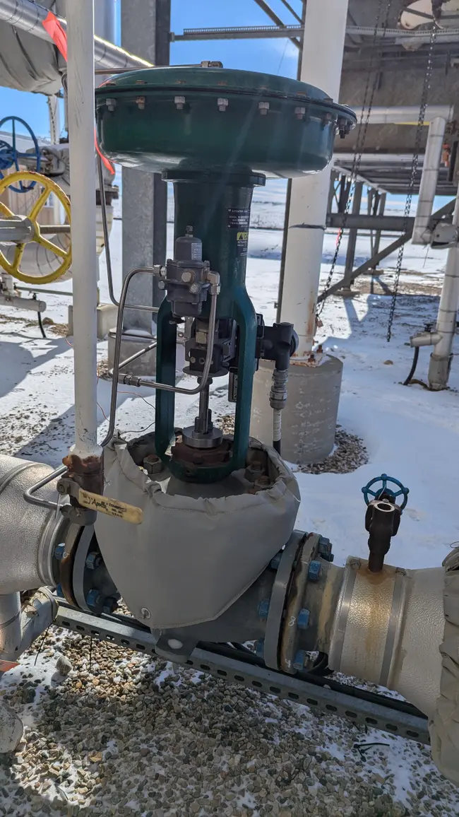 FISHER CONTROL VALVE & 657 ACTUATOR ASSEMBLY - undefined