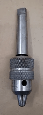 ETTCO NO 3-AB KEYLESS DRILL CHUCK, 17/32" CAPACITY, #4 MT SHANK - MACHINE TOOLING