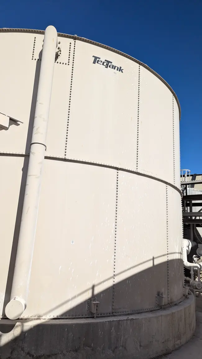 1998 PEABODY TECTANK BOLTED WATER STORAGE TANK 63700 GALLONS - undefined