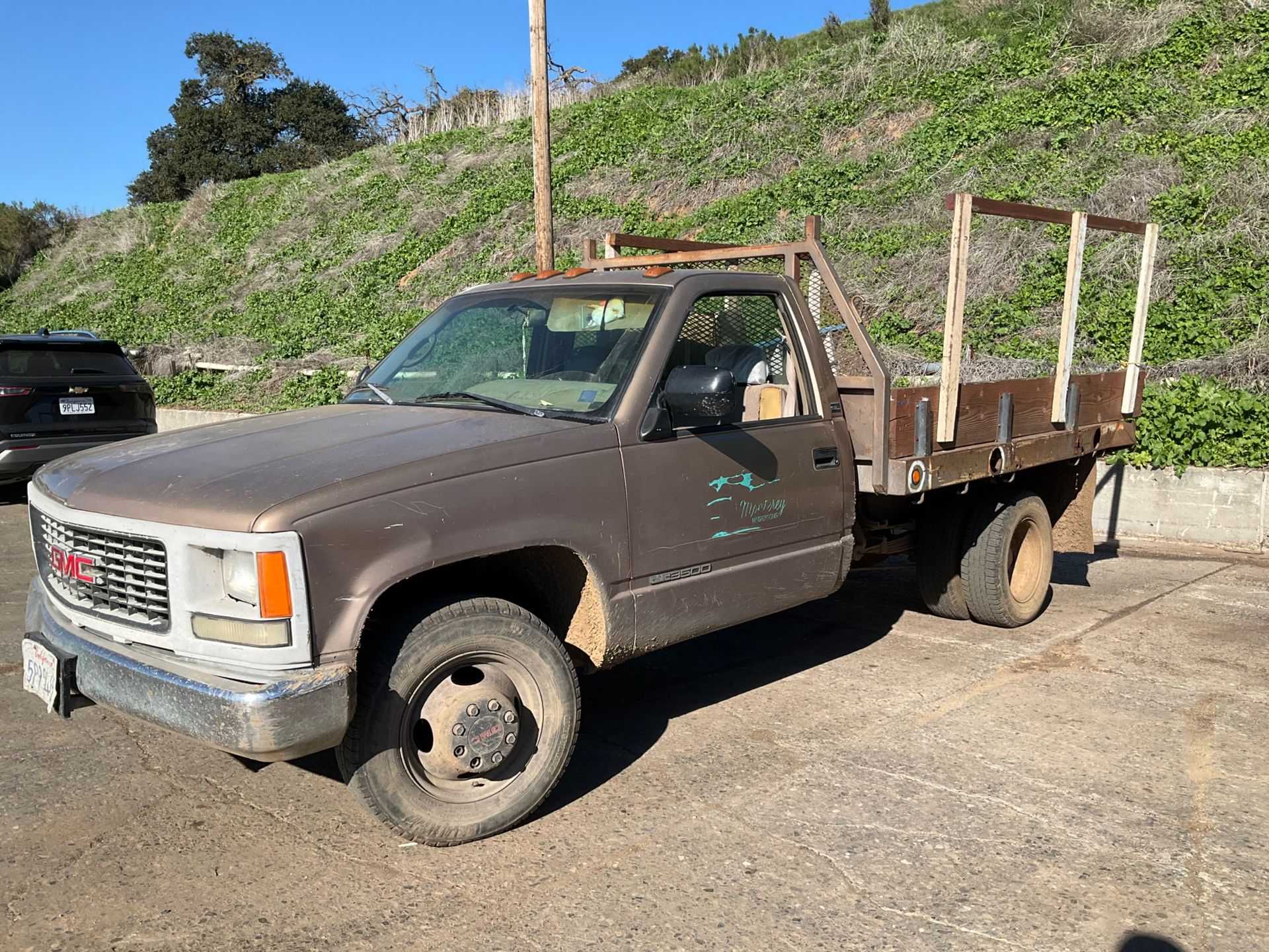 1996 GMC SIERRA 3500 DUMP TRUCK - DUMP TRUCKS