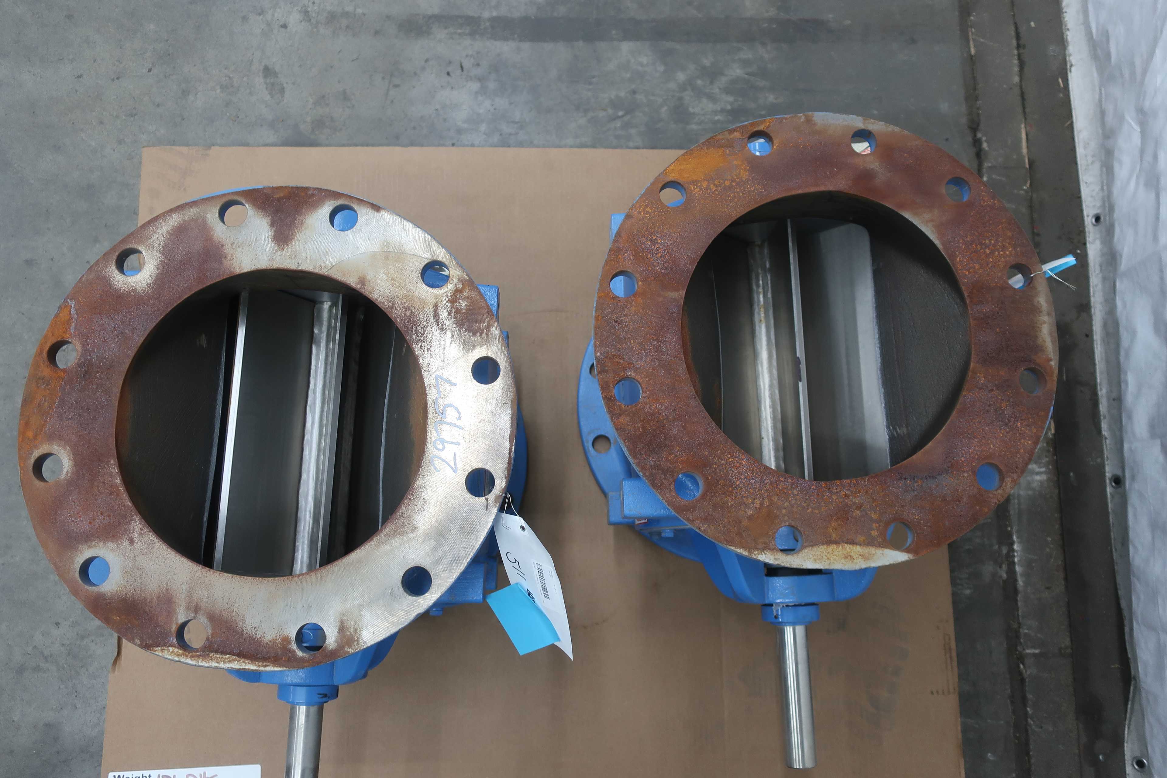 LOT OF 2 ROTARY AIRLOCK VALVES - ROTARY AIRLOCK VALVE