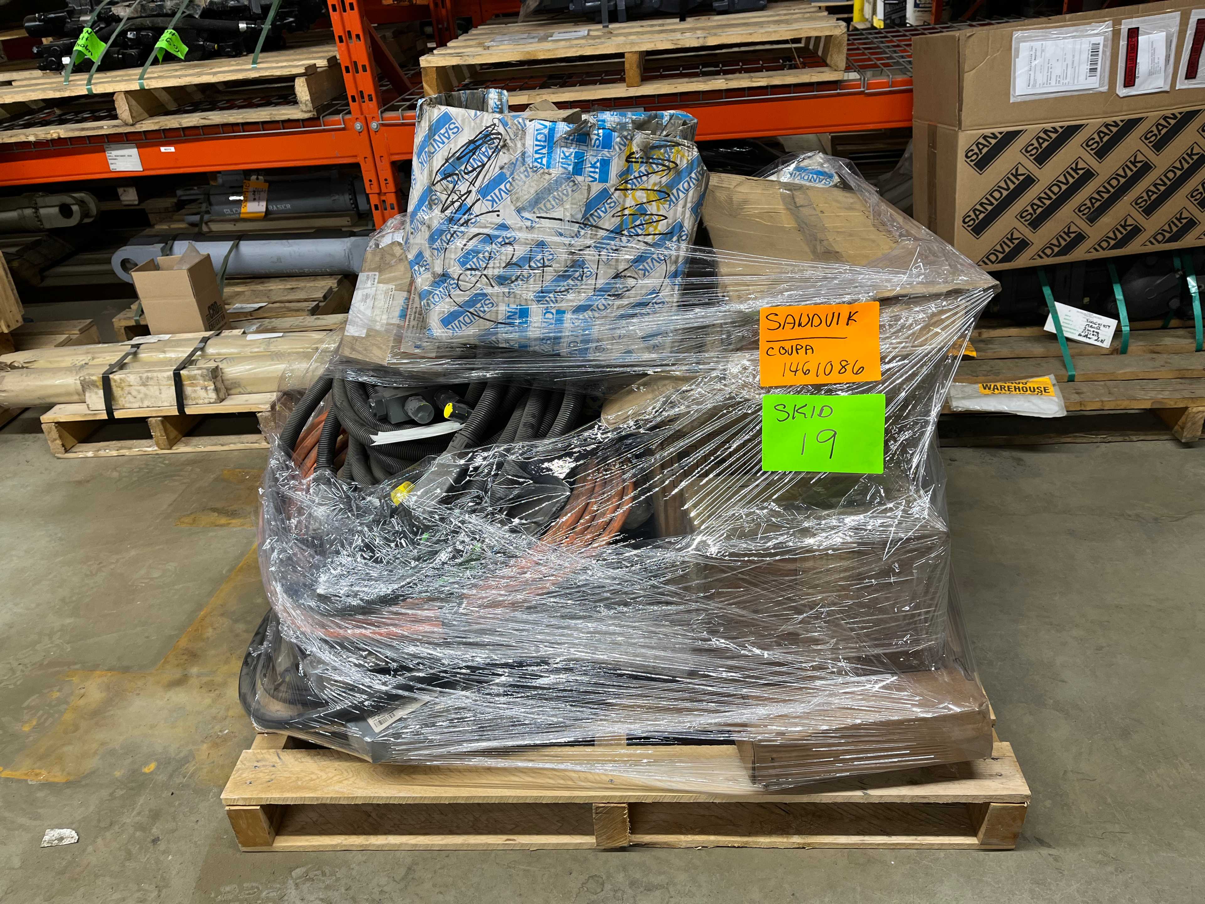 BULK LIST OF SANDVIK PARTS FOR VARIOUS UNITS - INDUSTRIAL PARTS