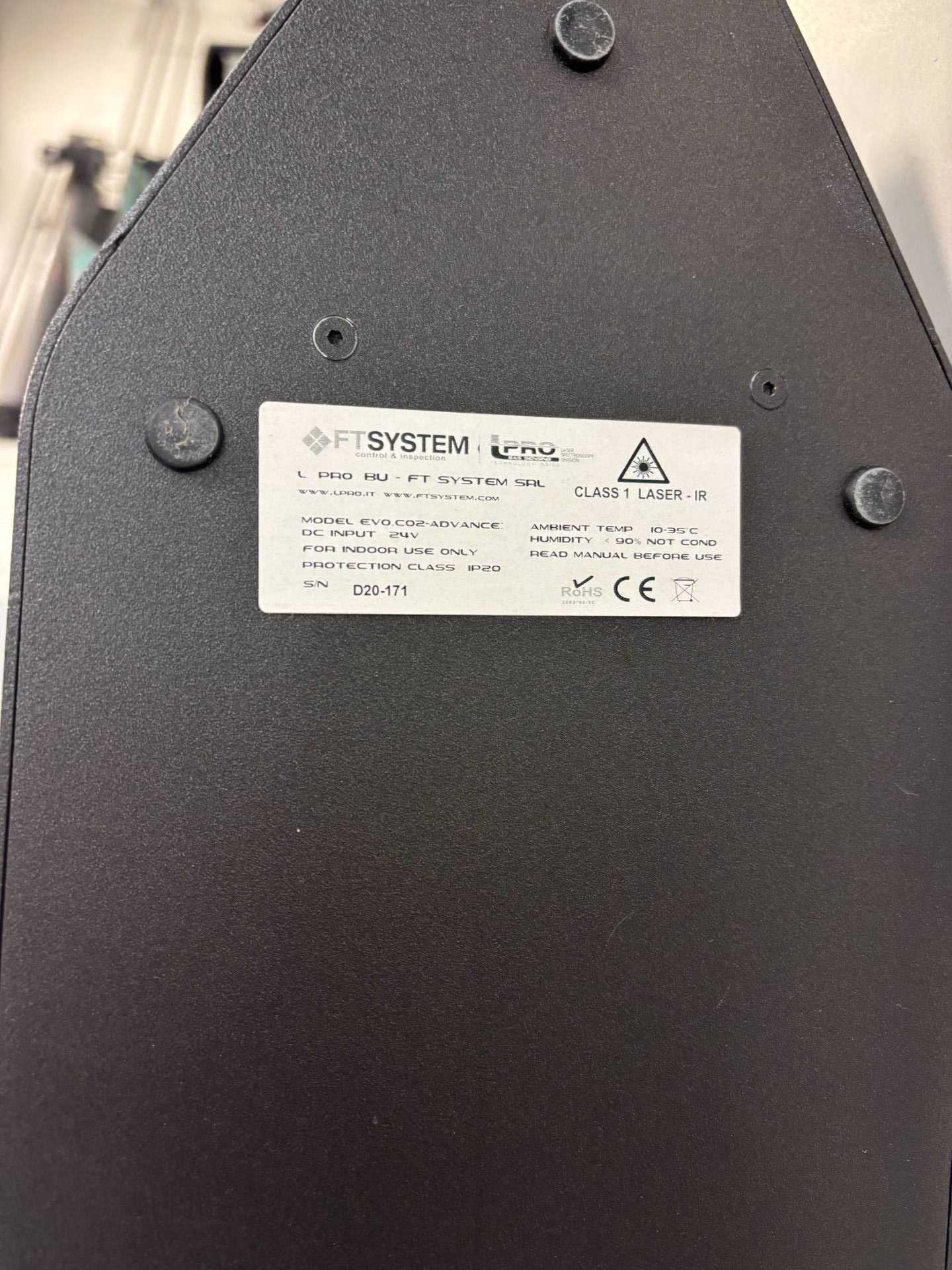 QTY 2: CO2 ANALYZER - GAS ANALYZER