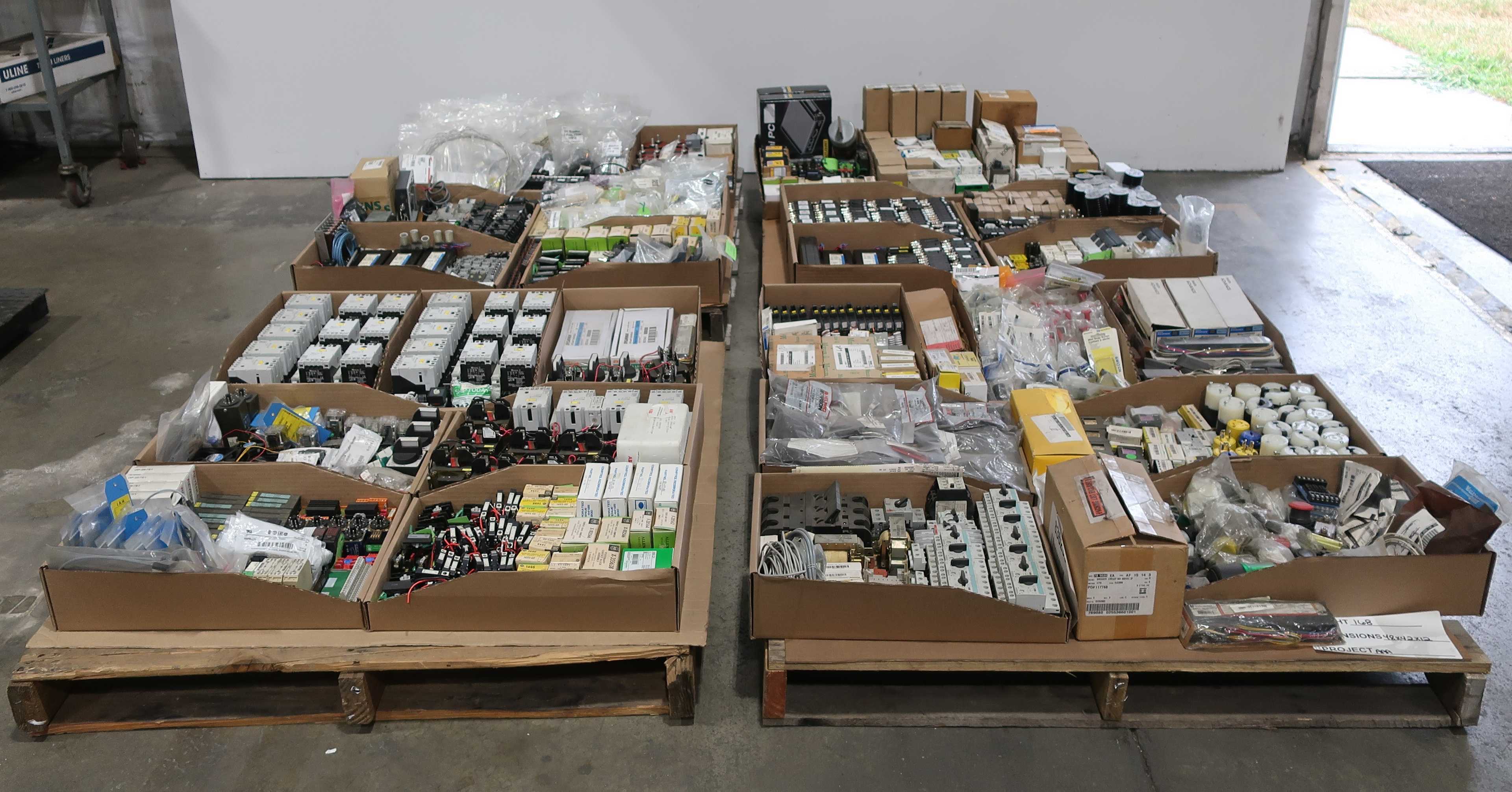 SKU 1079618 - 4 PALLETS OF ASSORTED ELECTRICAL