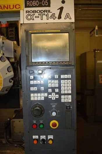 FANUC ALPHA-T14IA CNC DRILL/TAP CTR, 4-AXIS, BT-30, 80-8000RPM, X19.68 Y14.96 Z11.81, NIKKEN 4TH - VERTICAL MACHINING CENTERS
