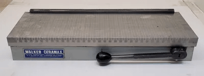 O.S. WALKER CO. 6" X 18" PERMANENT MAGNETIC CHUCK - CERAMAX - MACHINE TOOLING