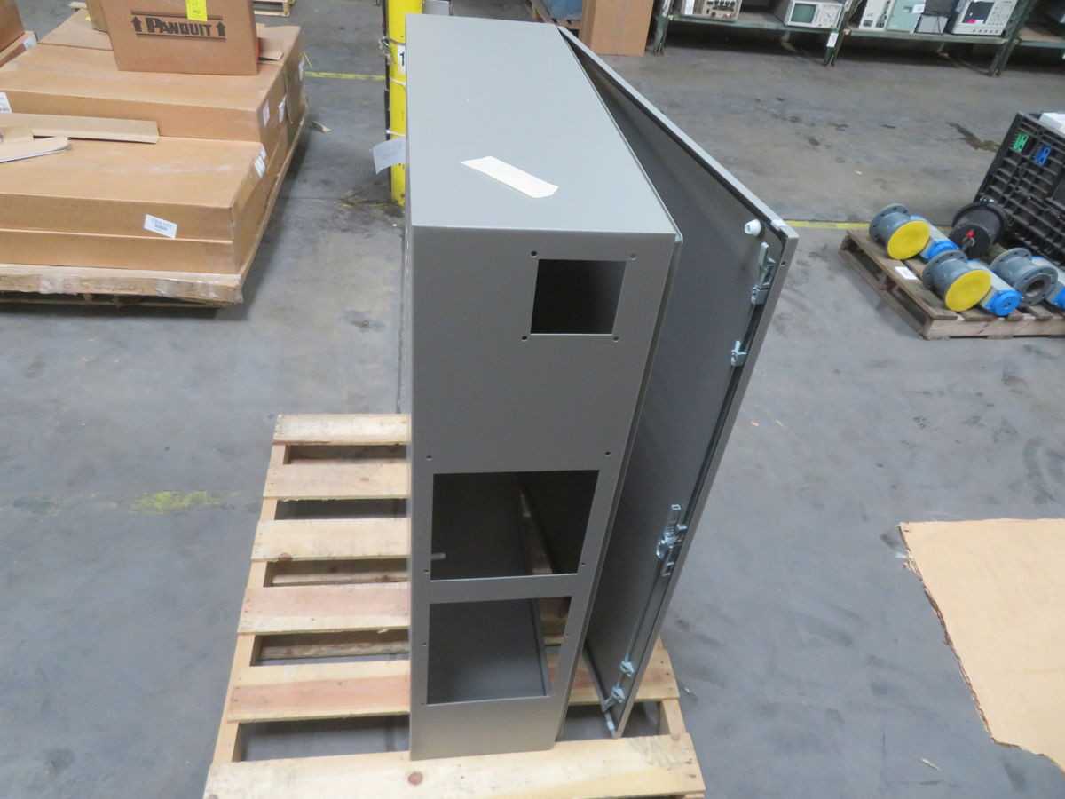 HOFFMAN CSD483612 SF SPECIAL CONCEPT SINGLE-DOOR WALL-MOUNT ENCLOSURE T268020 - ELECTRICAL ENCLOSURES