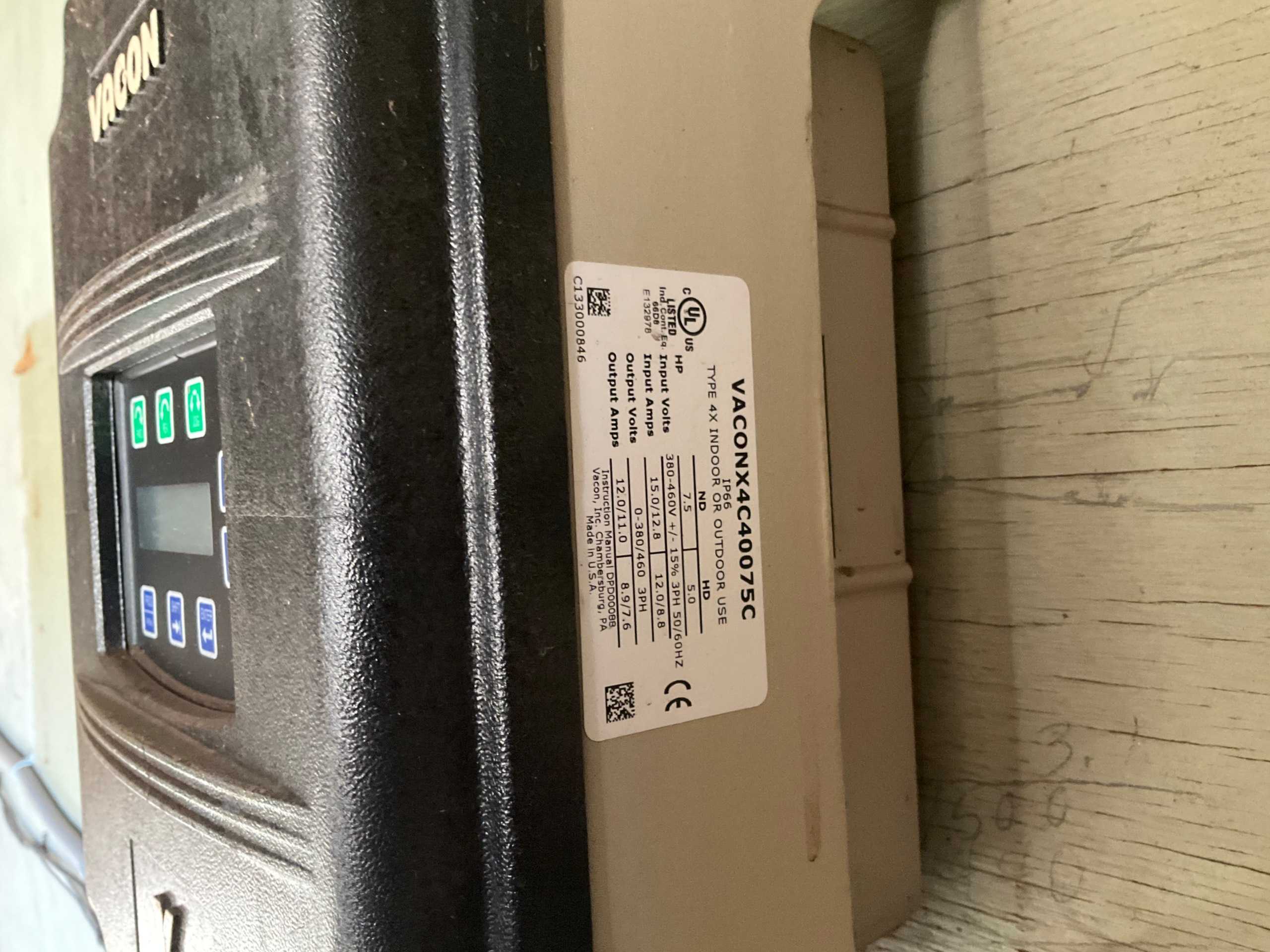 QTY 9: AC VFD DRIVE - AC VFD DRIVES