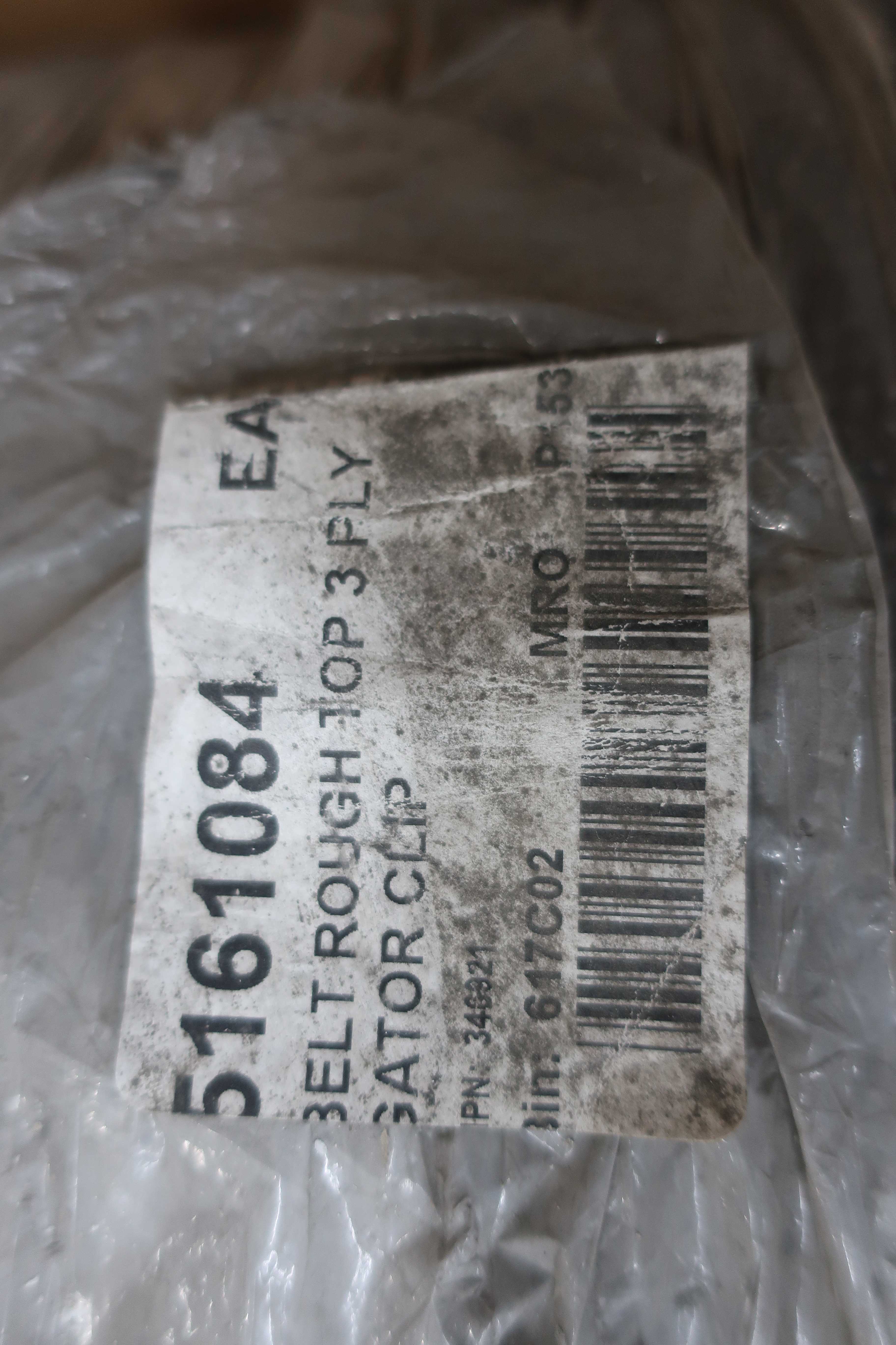 2 PALLETS OF ASSORTED CONVEYOR BELTS - CONVEYOR PARTS