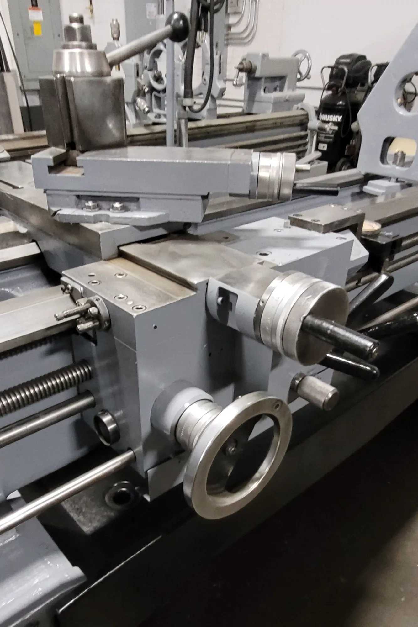 BRIDGEPORT ROMI 16-8 ENGINE LATHE, SWING 16 1/2'', 80'' BETWEEN CENTERS - CNC LATHES