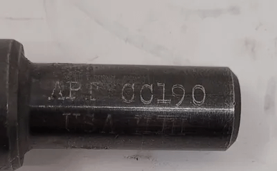 APT CC190 INDEXABLE COUNTERSINK, 3/4" MAX CUT DIA, 90 DEG ANGLE, TPGH INSERT, CHAMFERING TOOL - MACHINE TOOLING