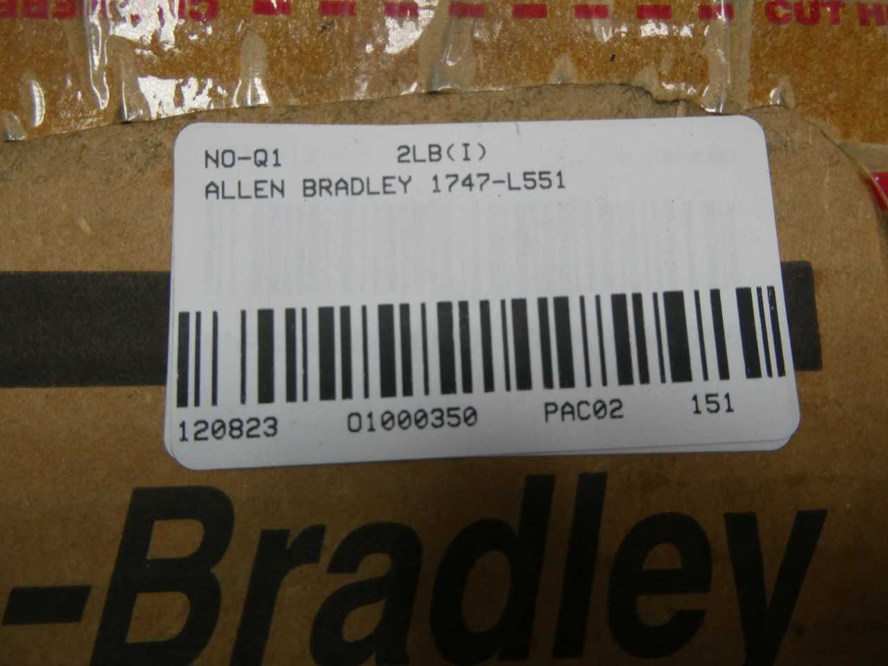 SKU 1000350 - ALLEN BRADLEY 1747-L551 SER C PROCESSOR MODULE - PROCESSOR MODULES