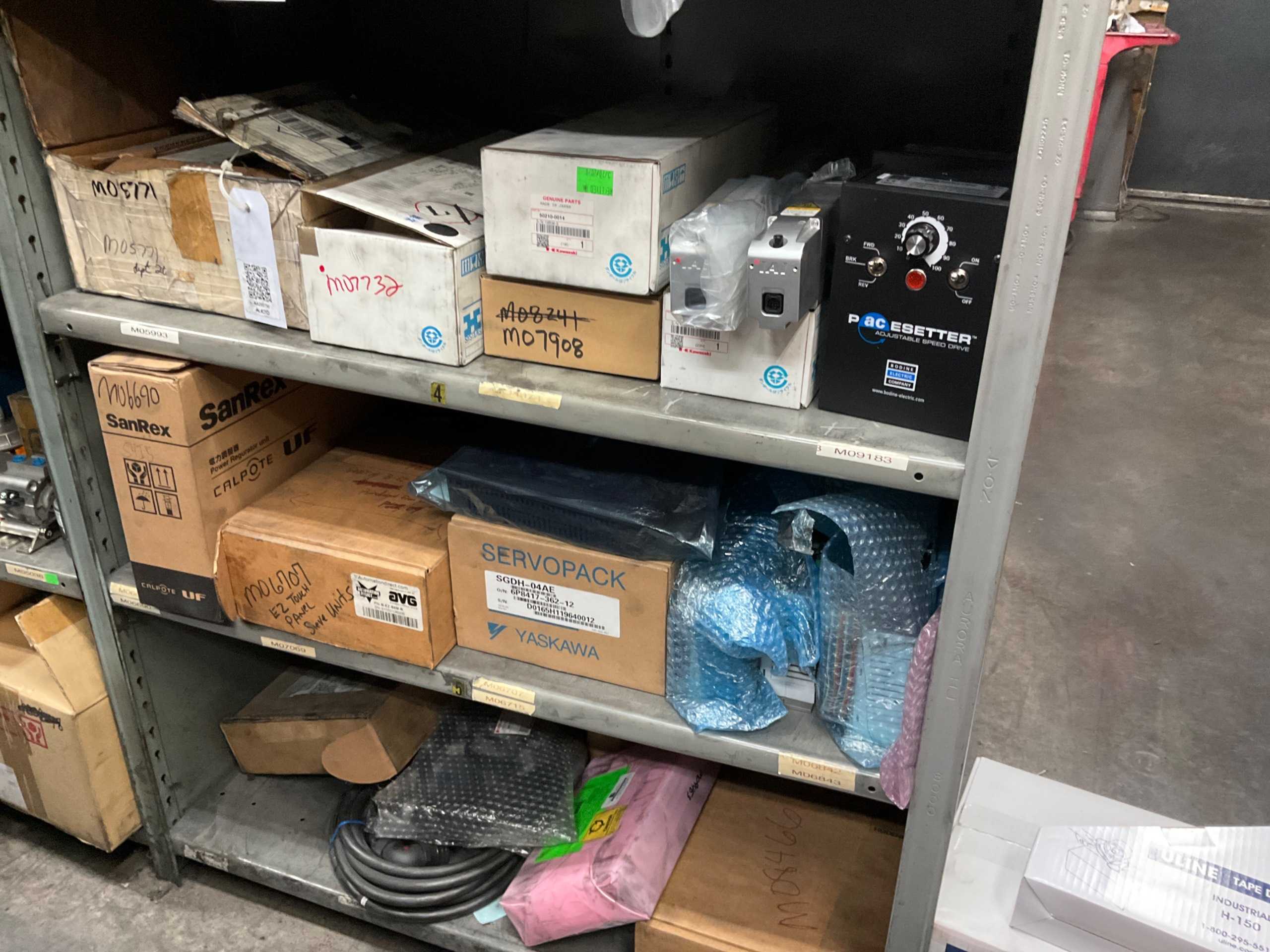 BULK QTY OF AUTOMATION & ELECTRICAL PARTS - INDUSTRIAL PARTS