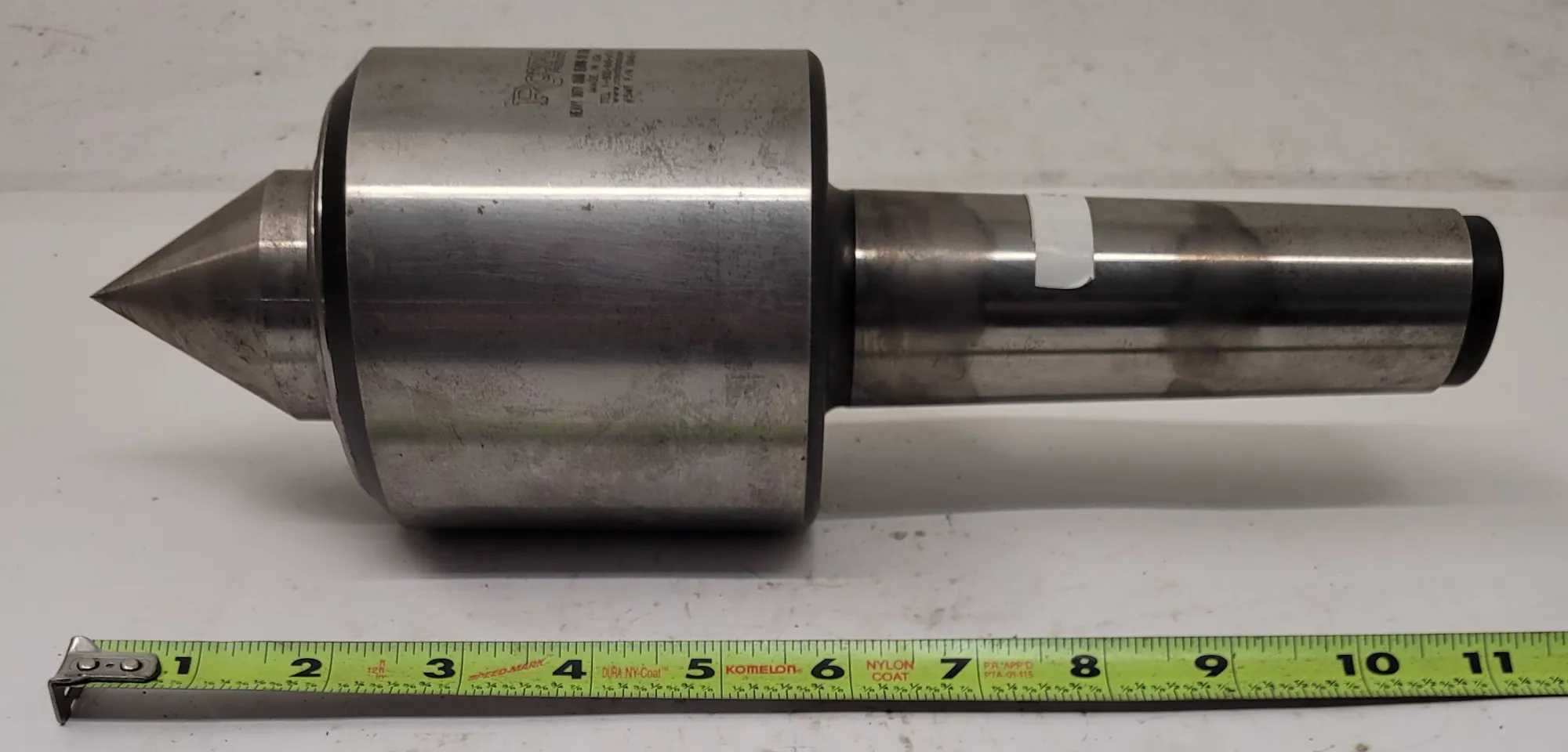 ROYAL HEAVY DUTY QUAD BEARING LIVE CENTER 10445-A #5 MT STANDARD POINT - MACHINE TOOLING