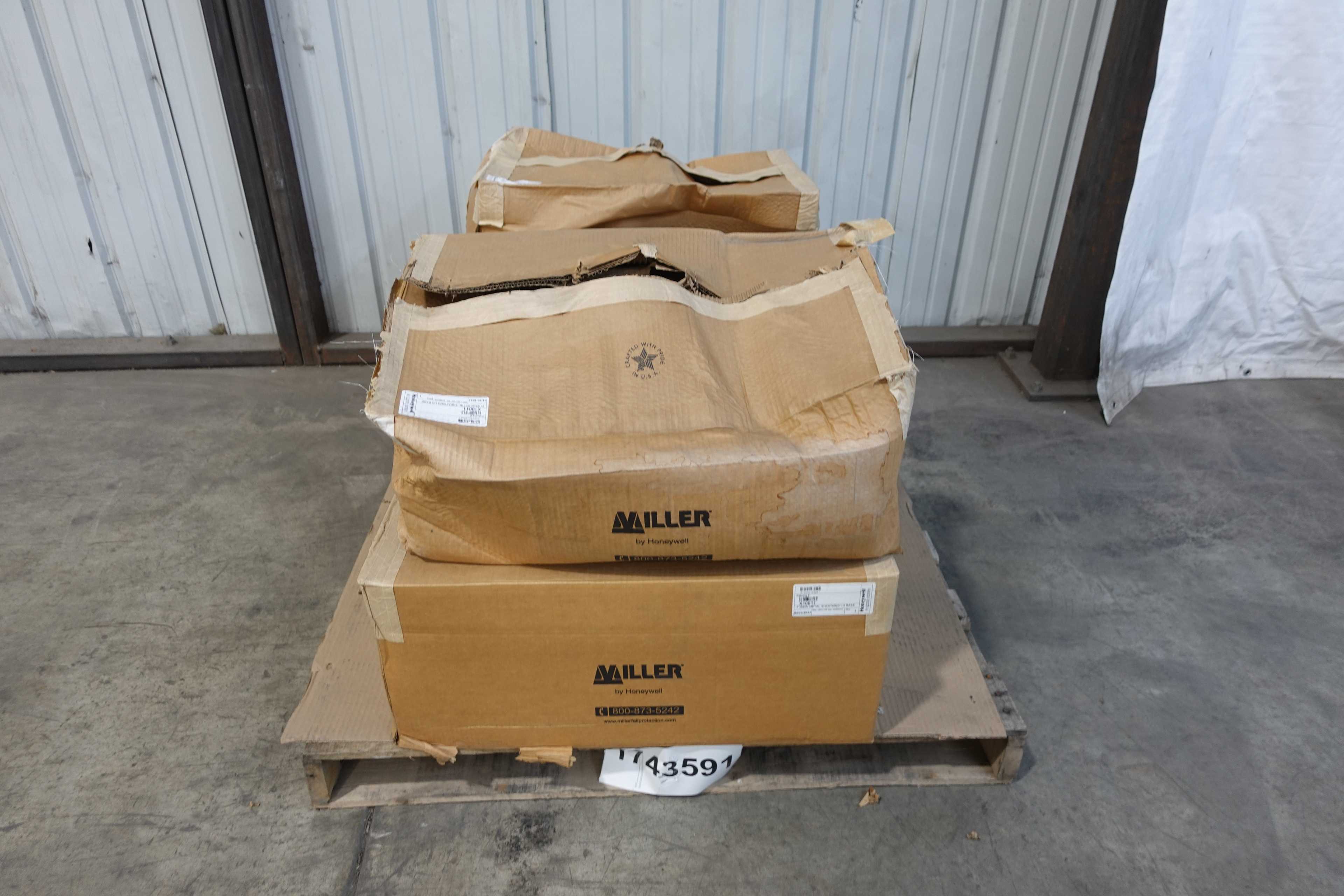 SKU 1743591 - LOT OF 5 MILLER X10011 ROOF ANCHORS