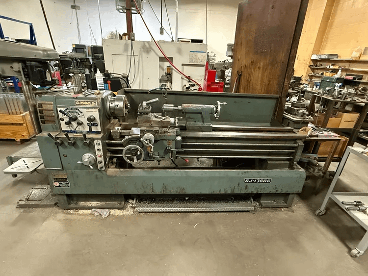 1984 OSAMA SJ-1760-G LATHE 17'' X 60'' - MANUAL LATHES