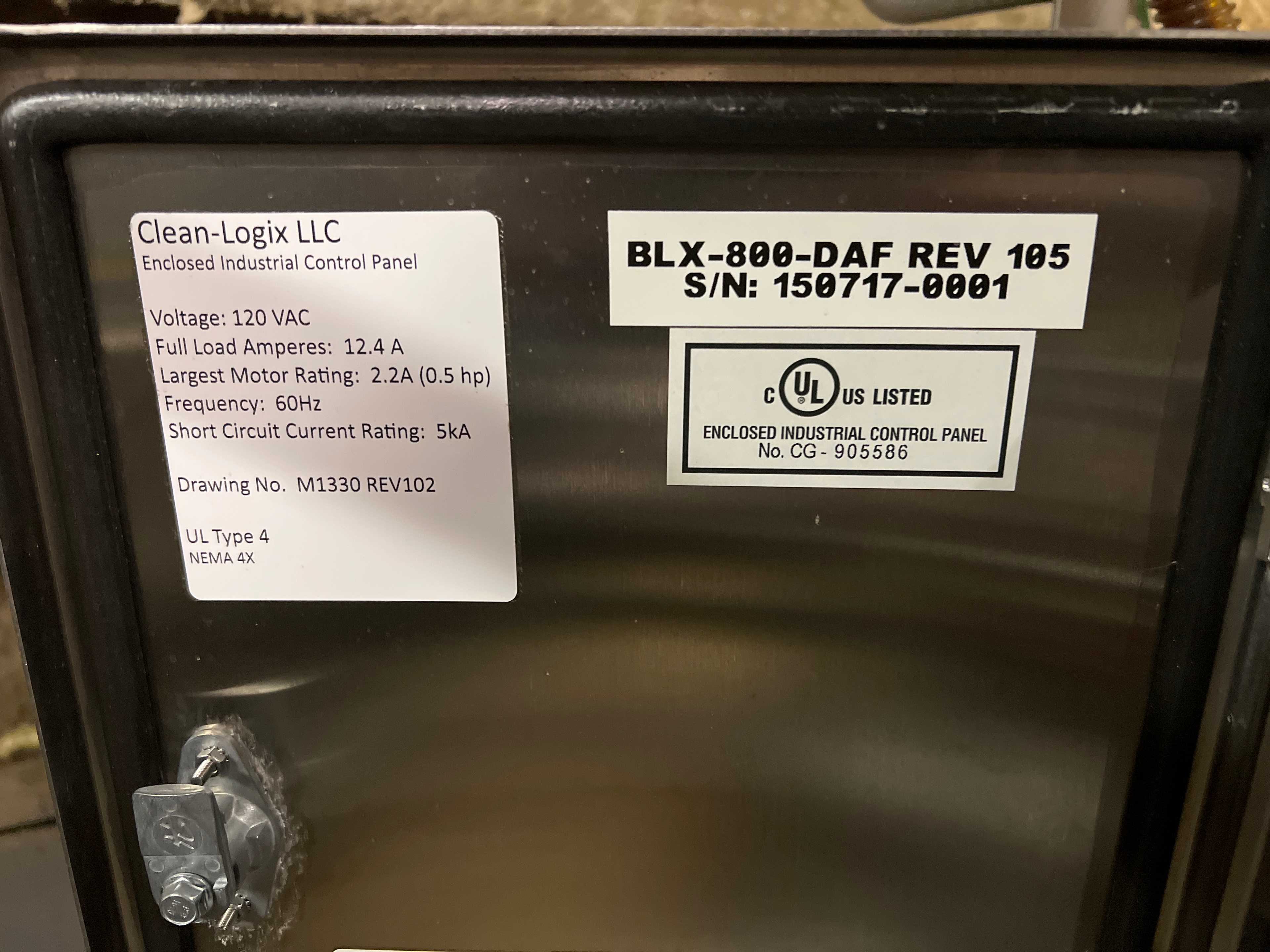 Clean-Logix BLX-800-DAF Compact Walkthrough Boot Scrubber - CLEANING EQUIPMENT