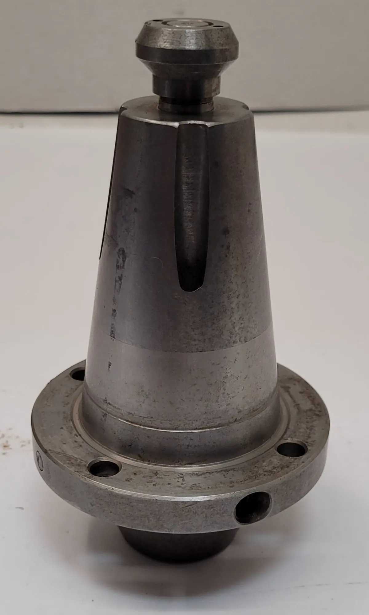 NIKKEN KM COLLET CHUCK TOOL HOLDER, CAT 50, 1-1/4" SIZE, 7" OAL, INCLUDES KM 1-1/4-20 COLLET - MACHINING TOOLING & PARTS