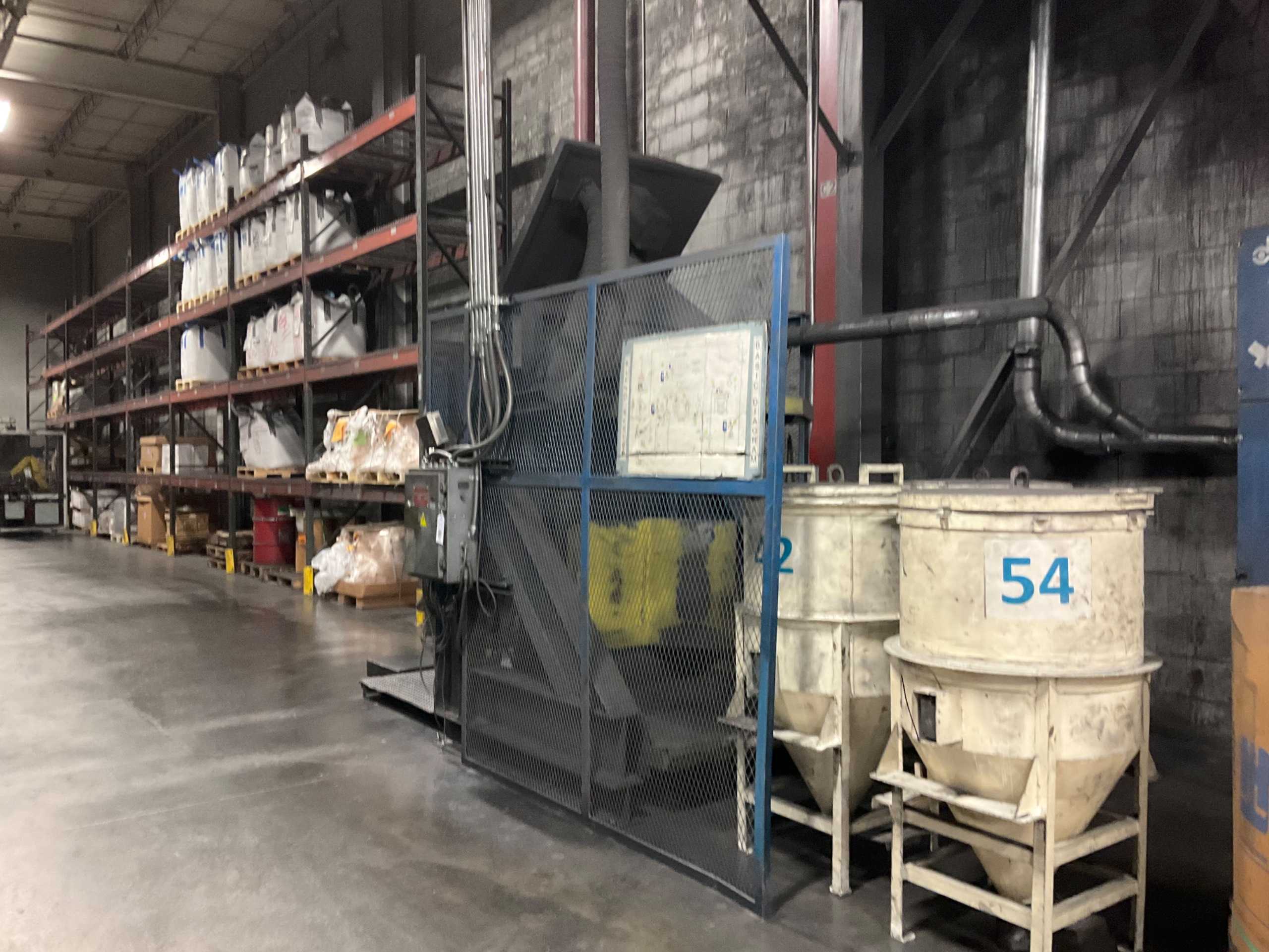 ESSEX CONVEYORS INC HD50-4040-52LS BLEND SYSTEM - PROCESS EQUIPMENT