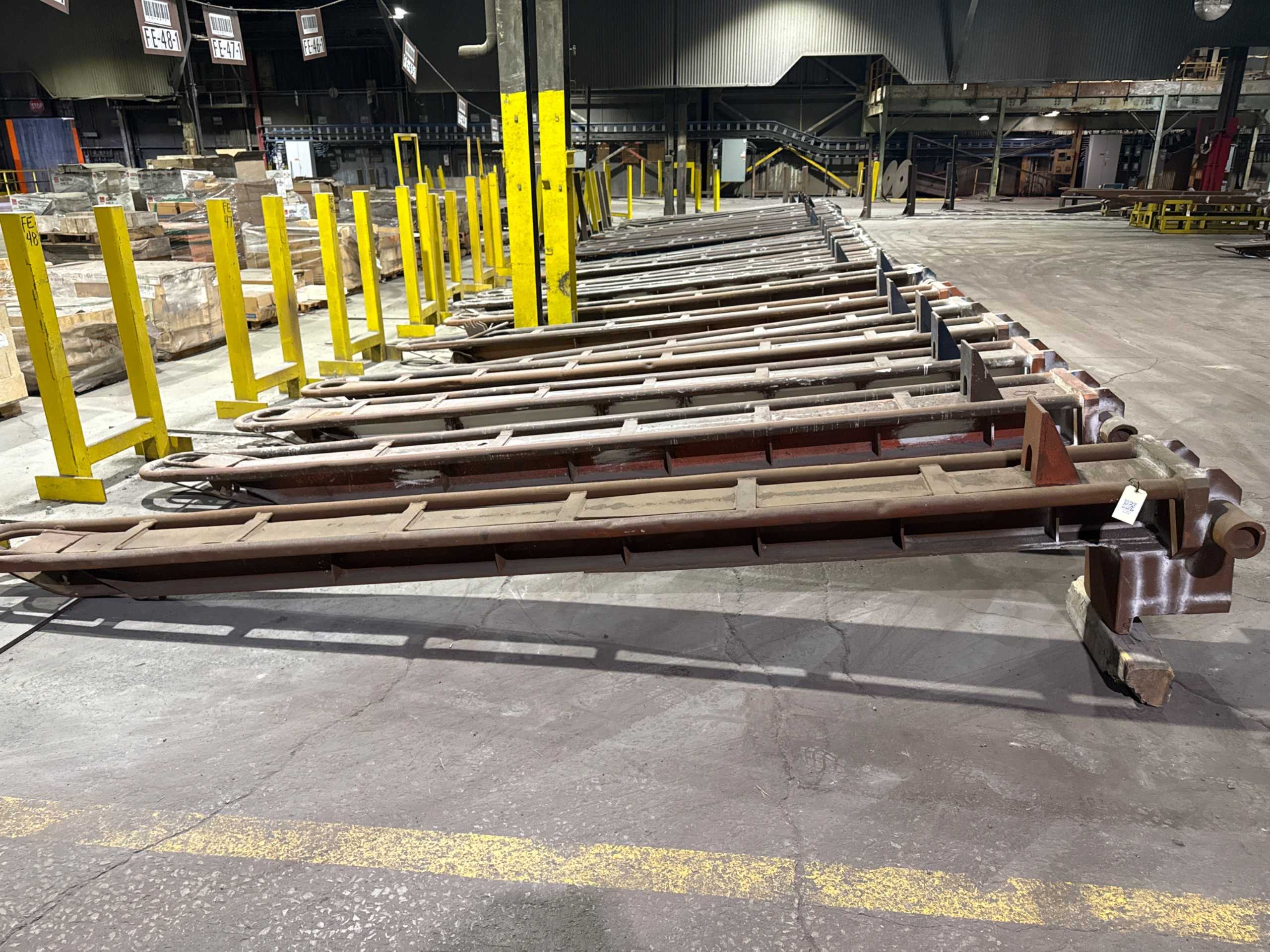 BULK QTY OF COIL HANDLING BEAMS - MATERIAL HANDLING EQUIPMENT