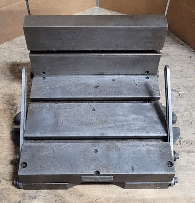BRIDGEPORT TRI-SINE TABLE TITLED ANGLE PLATE - MACHINE TOOLING