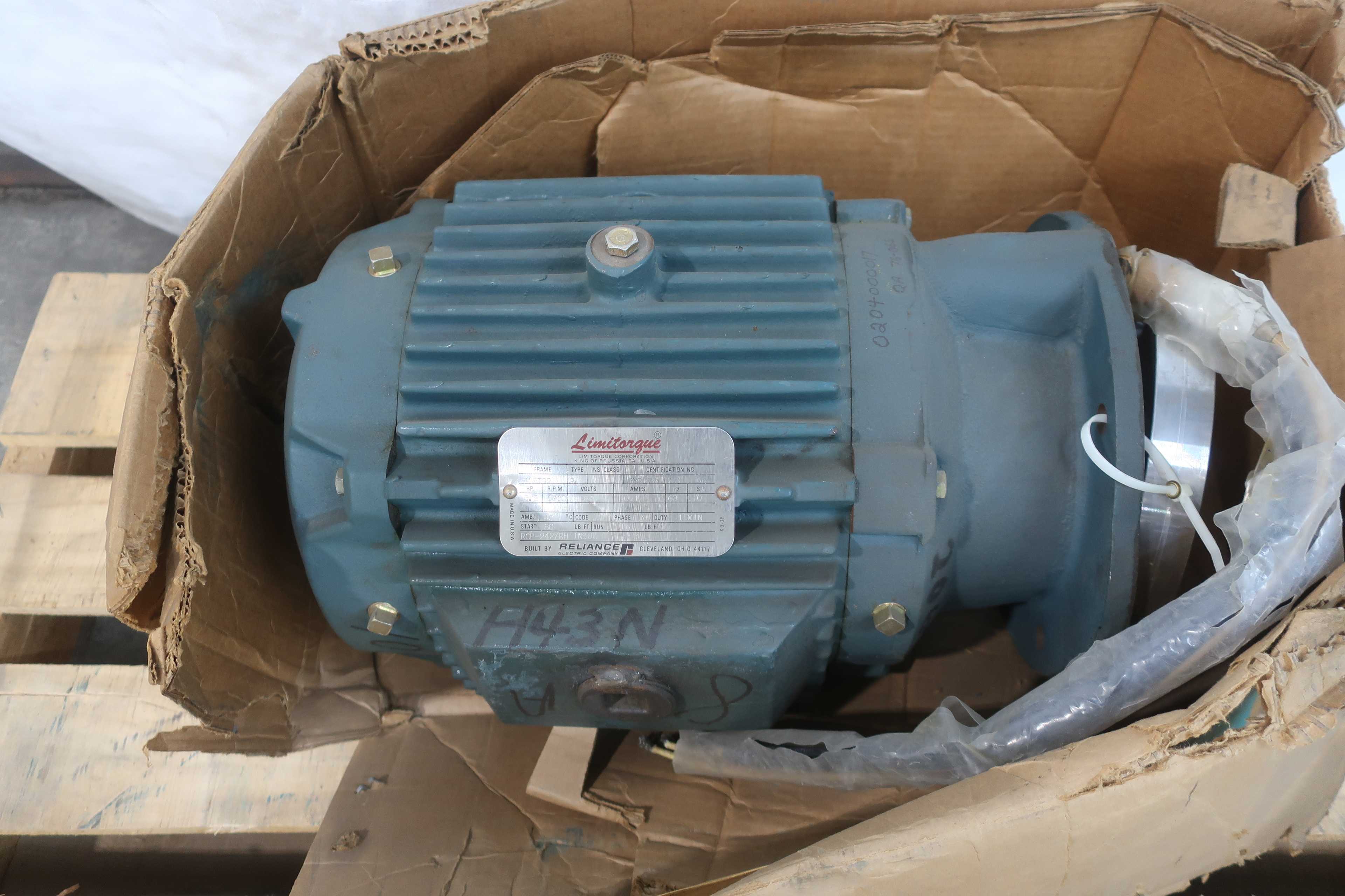 LOT OF 2 LIMITORQUE MOTORS - AC MOTOR