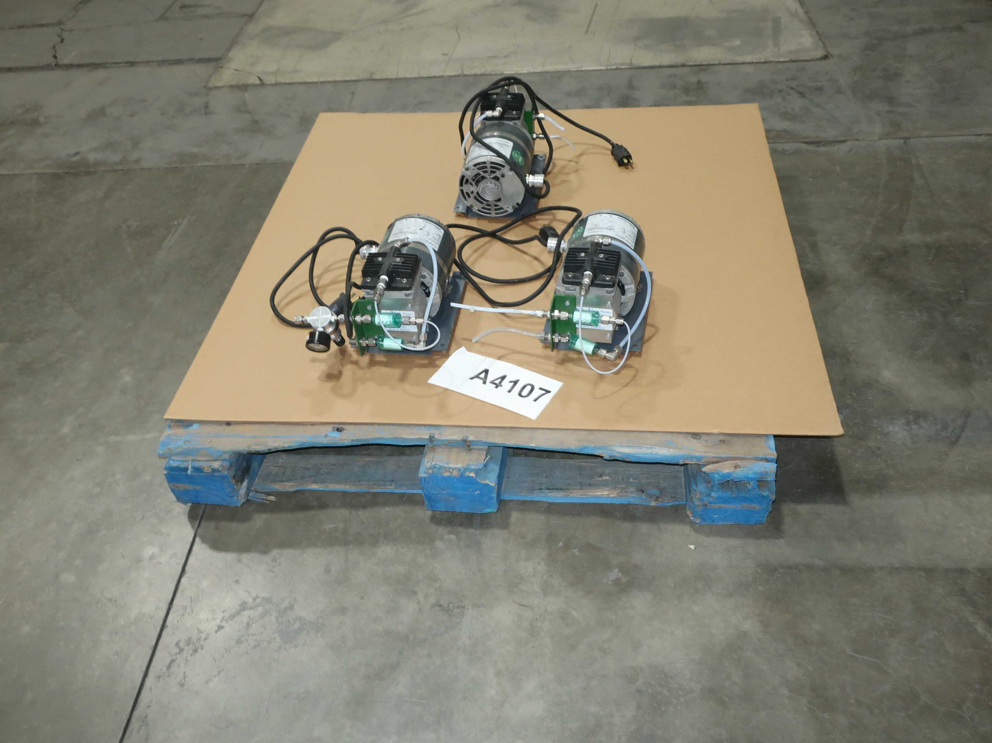 LOT OF 3 MARATHON ELECTRIC AC MOTORS, RPM 1725/1425, HP 1/8,  HZ 60/50, V 110-115/220-230 - AC MOTOR