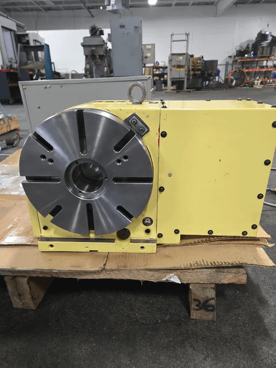 1998 NIKKEN CNC-250FA ROTARY TABLE, 10-INCH, 80 RPM, 150KG RAD LOAD, +/-20 ARCSEC ACC - ROTARY TABLES