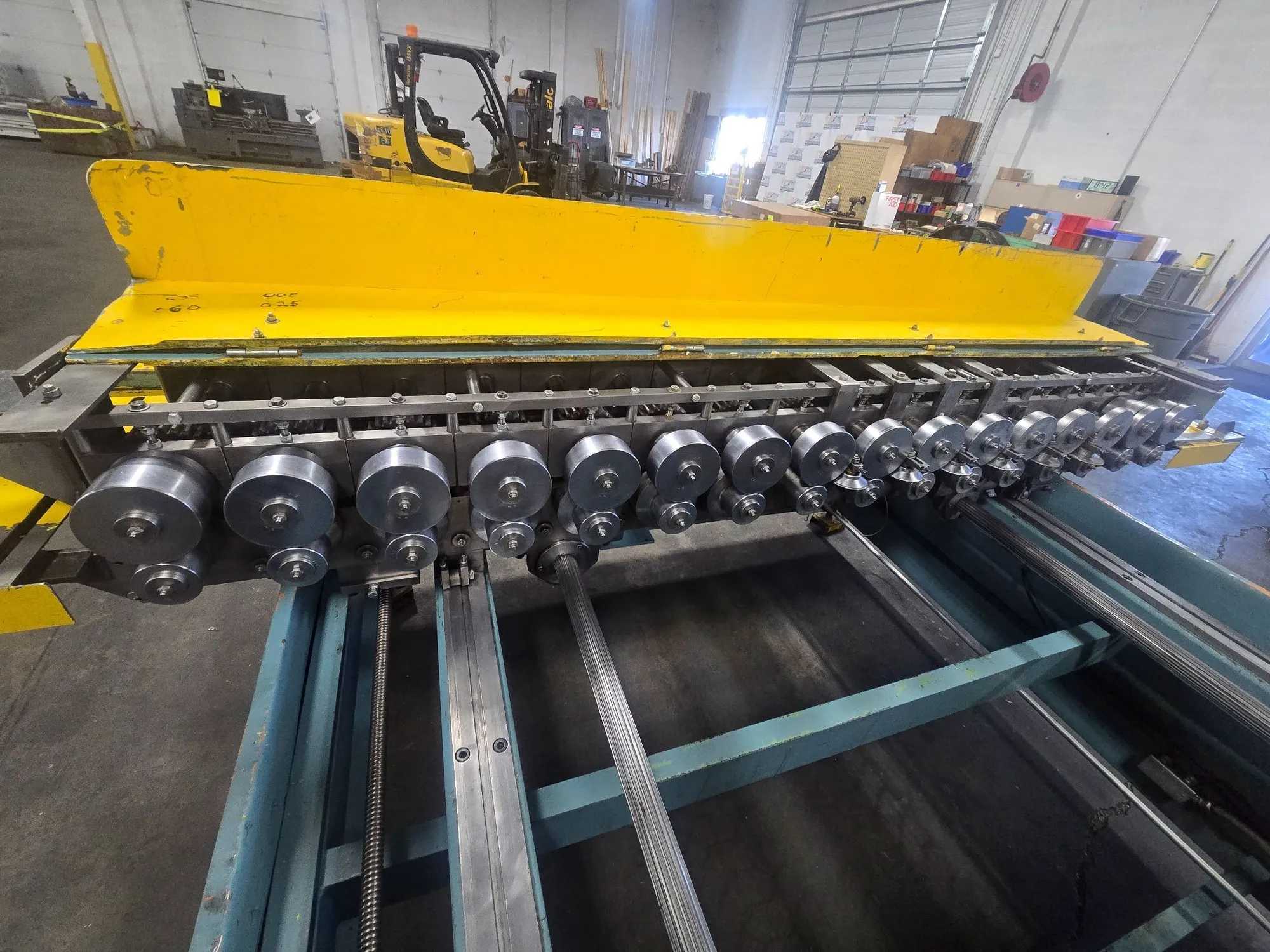 ENGEL DH-4616 ROLL FORMING DUPLEX 440V 3PH 10HP 64 ROLLERS - ROLL FORMERS