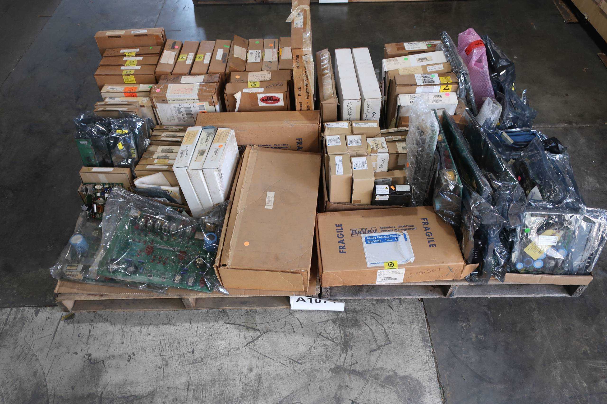 2 PALLETS OF ASSORTED PCB CIRCUIT BOARDS - PCB CIRCUIT BOARDS