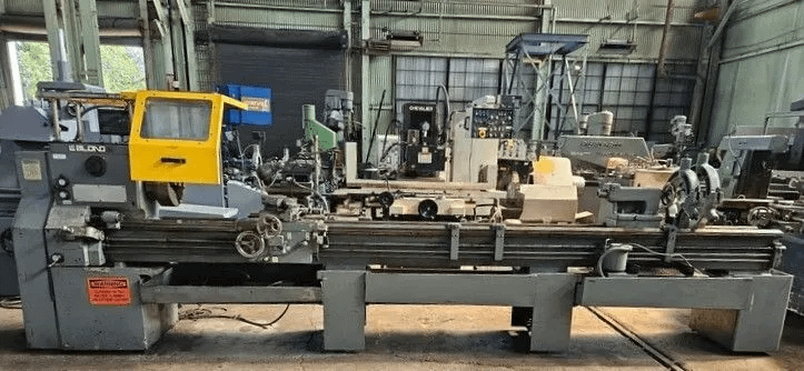 LEBLOND 19" REGAL SERVO-SHIFT ENGINE LATHE, 19-1/4" SWING, 150" CENTERS, 10 HP, 3 1/16" HOLE - MANUAL LATHES