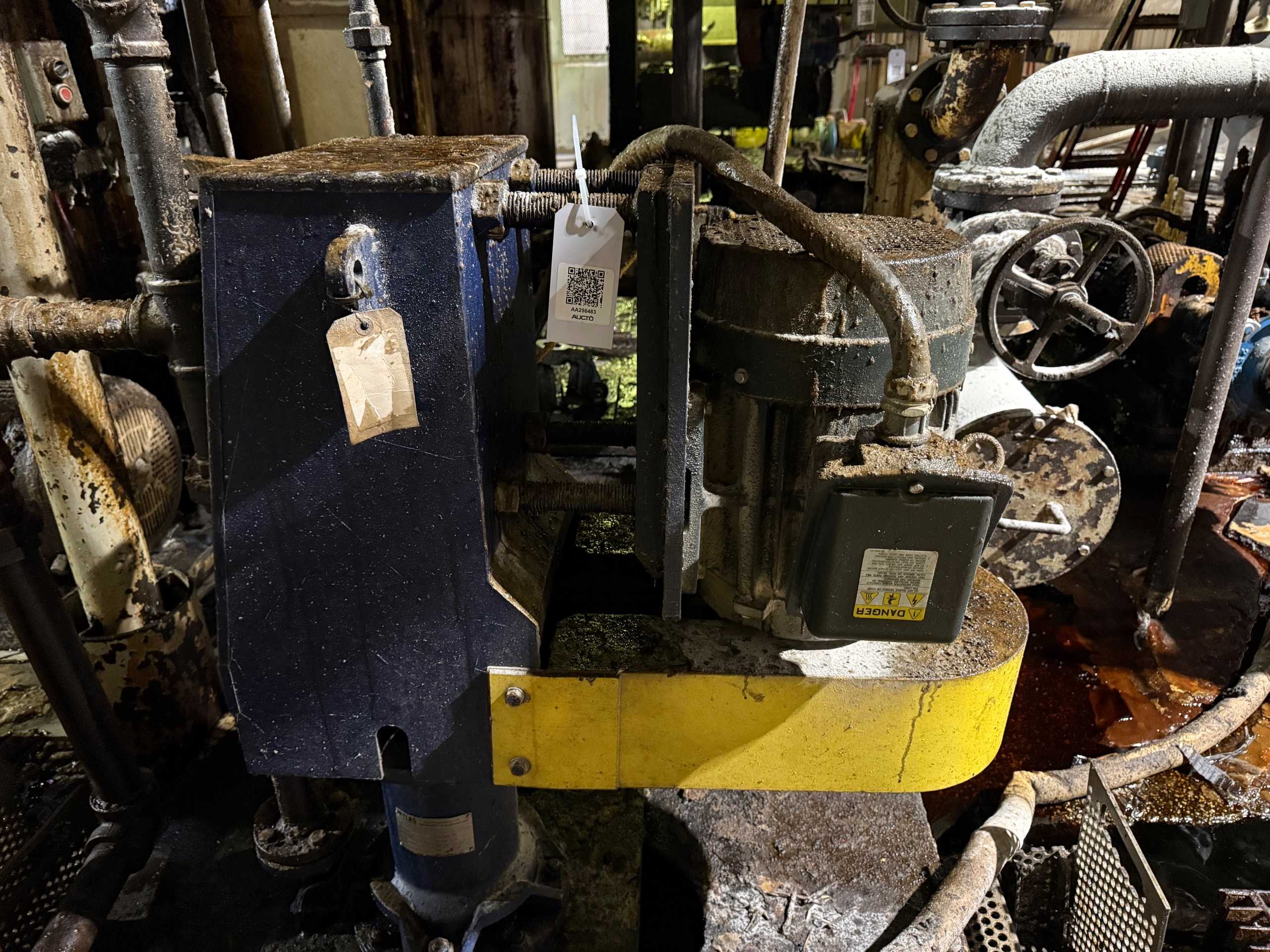 ATLAS EQUIPMENT 1.5 VC PUMP & MOTOR ASSEMBLY - PUMP & MOTOR ASSEMBLY