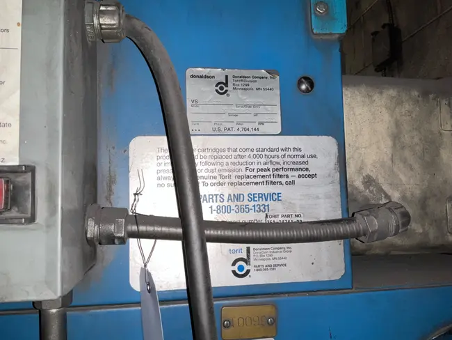 DONALDSON VS 1200 DUST COLLECTOR - undefined