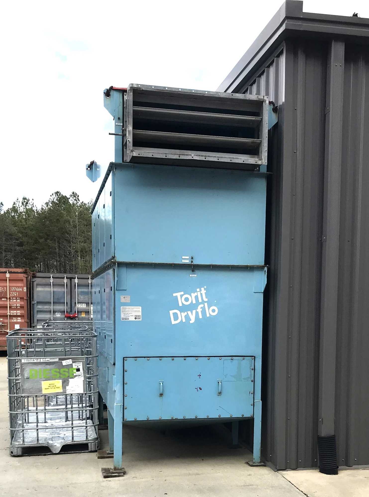 17,600 CFM DONALDSON TORIT MODEL ADMC-AD8 DRYFLO 8 CARTRIDGE DUST COLLECTOR - DUST COLLECTOR