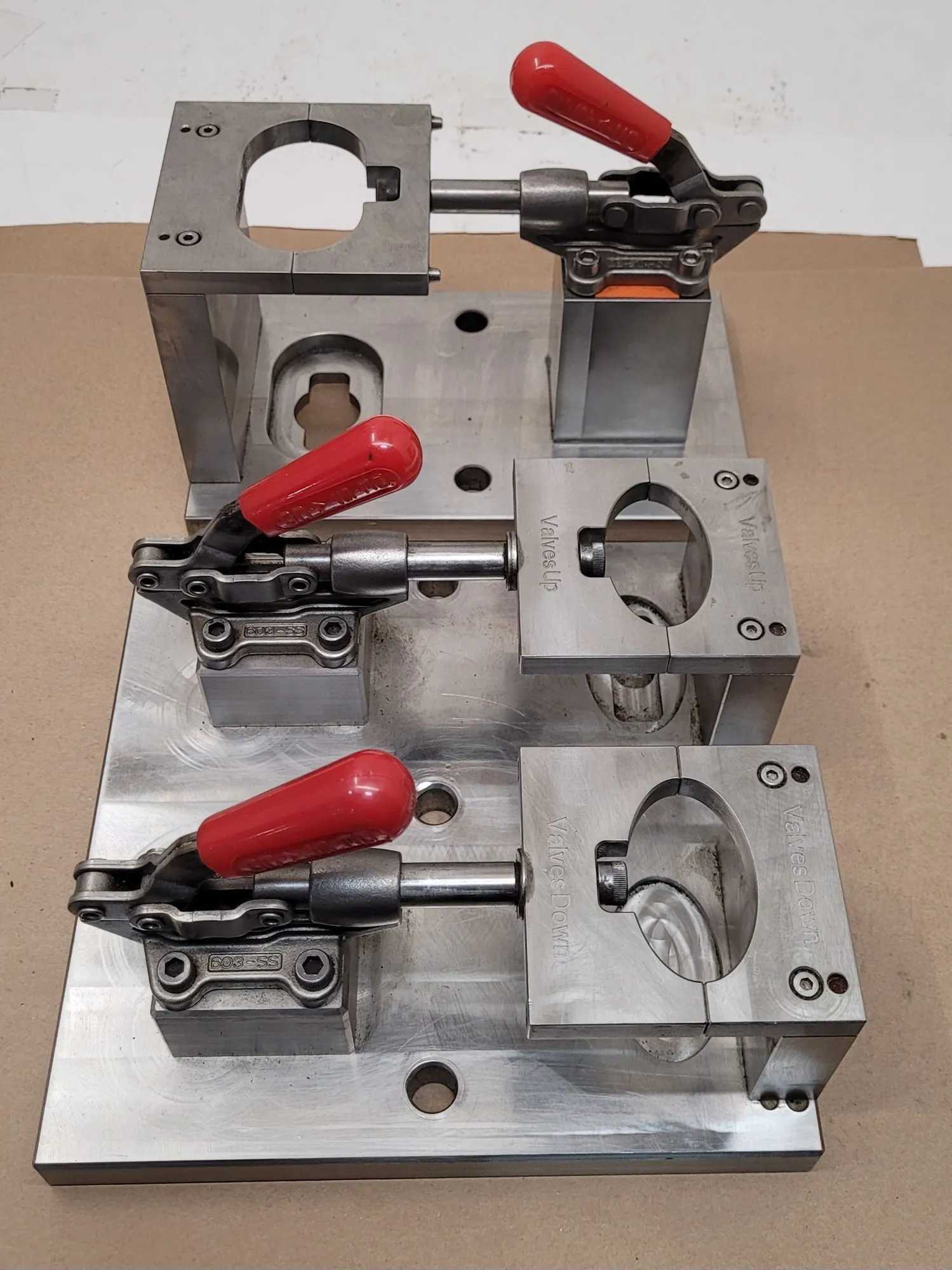 DE-STA-CO 603-SS STRAIGHT-LINE ACTION CLAMP - MACHINE TOOLING