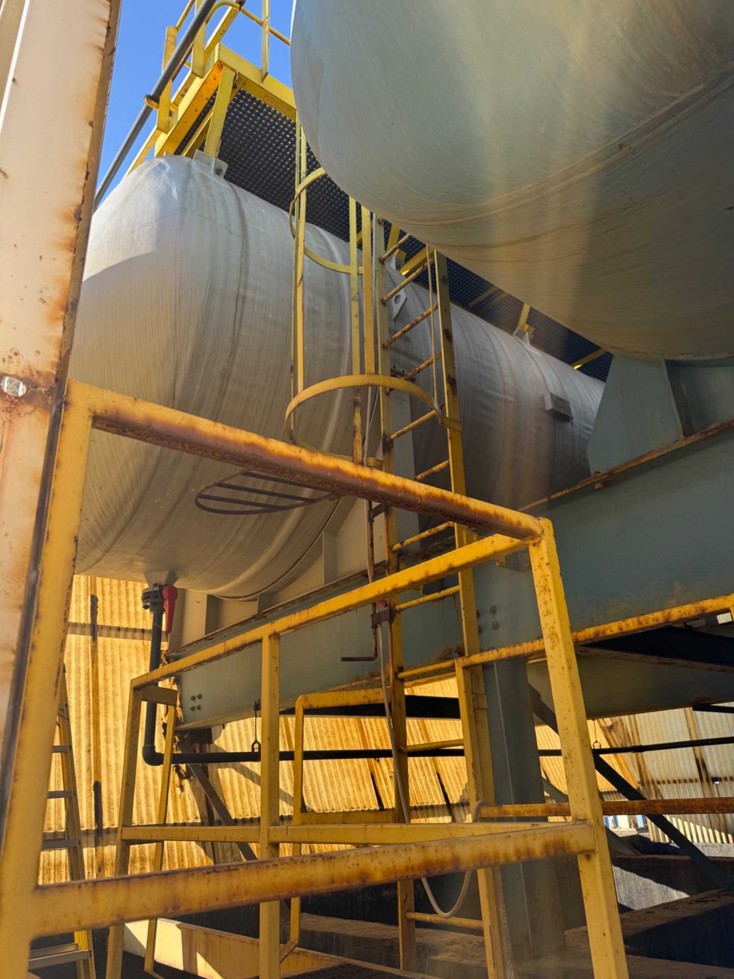 2022 PRECISION ENGINEERING HORIZONTAL STORAGE TANK, 9' X 20', FRP, ATMOSPHERIC - TANKS
