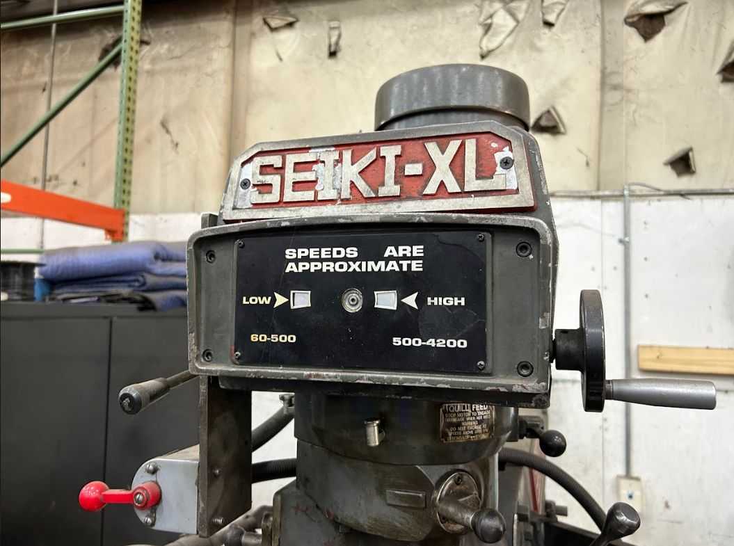 1995 SEIKI XL 3VX VERTICAL MILLING MACHINE - VERTICAL MILLING MACHINES