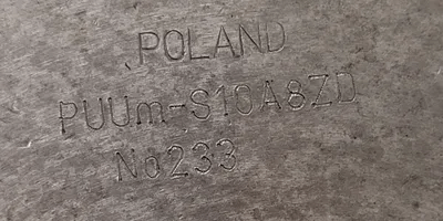 POLAND S10A8ZD 3 JAW LATHE CHUCK, 10IN DIAMETER, 3IN CENTER HOLE - MACHINE TOOLING