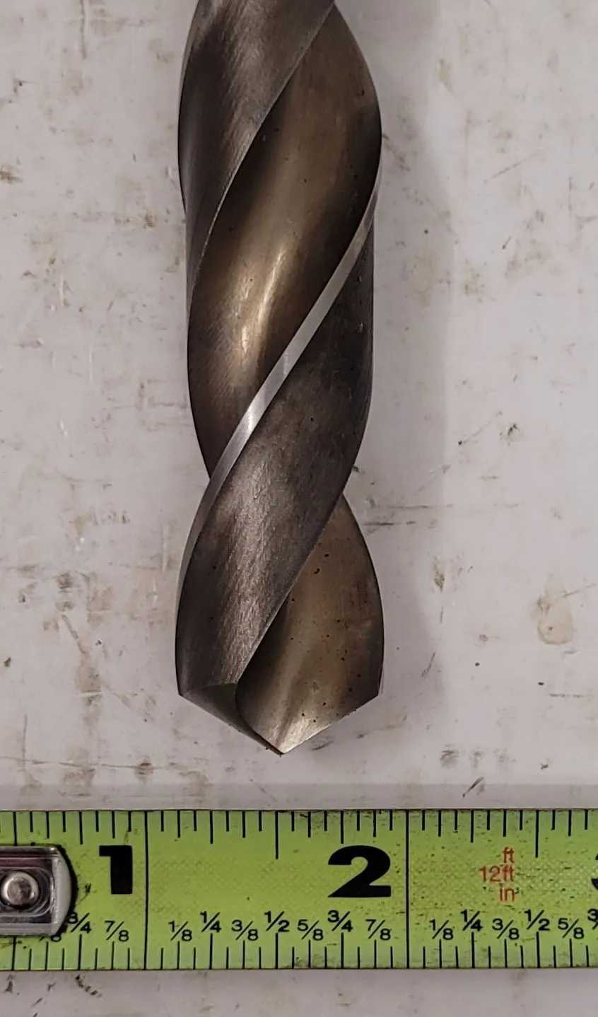 CLEVELAND TWIST DRILL .8095" DRILL BIT - MT3 SHANK, 2 FLUTES - MACHINE TOOLING