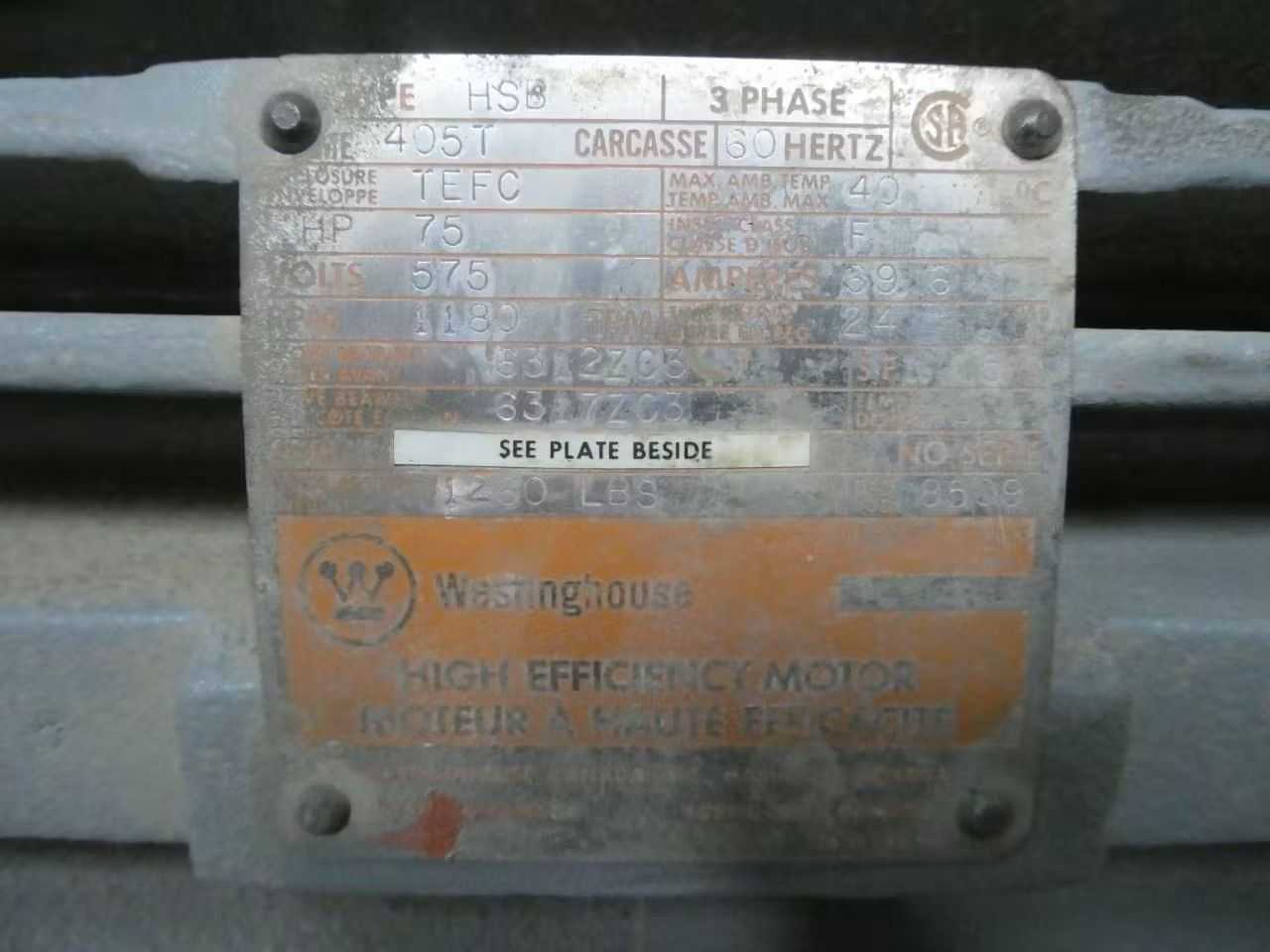 SKU 1711241 - LOT OF 4 ASSORTED MOTORS - AC MOTOR