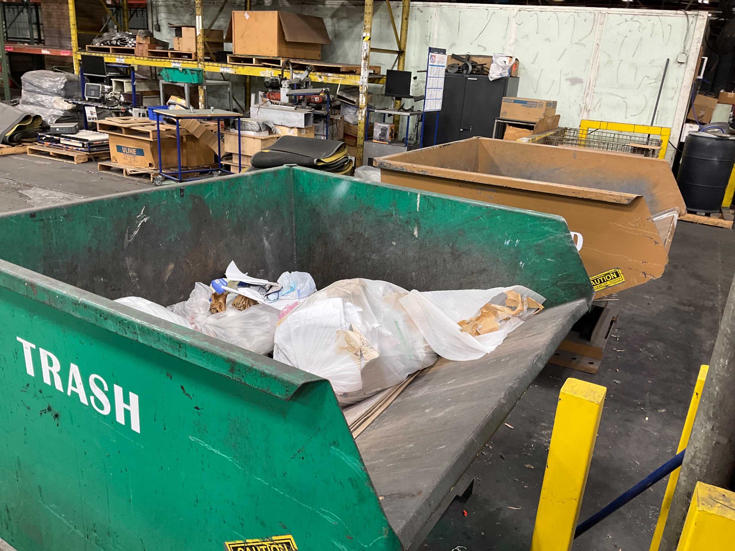 QTY 2: SELF DUMPING HOPPER - SELF DUMPING HOPPERS