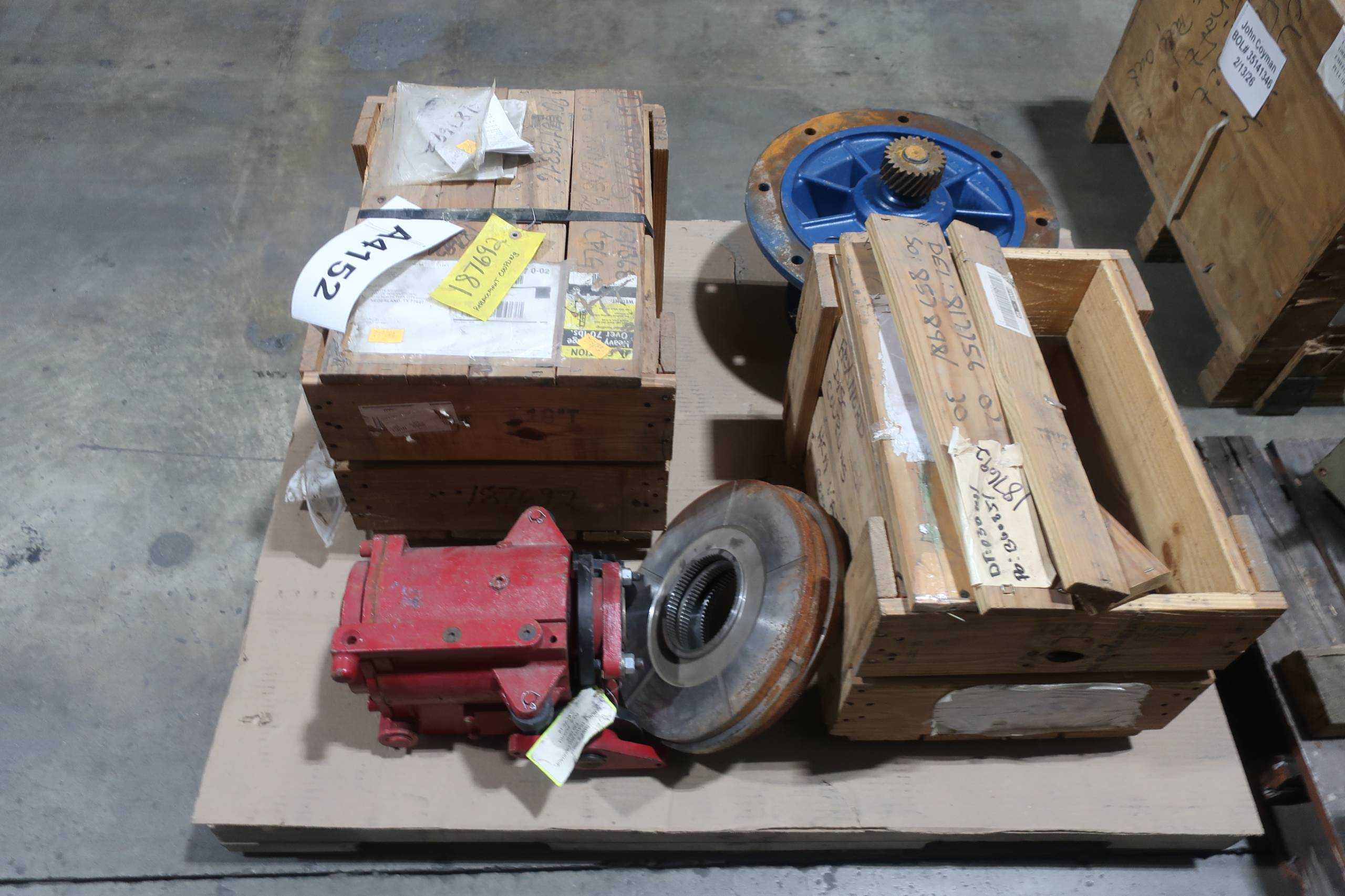3 PALLETS OF ASSORTED POWER TRANSMISSIONS - POWER TRANSMISSION