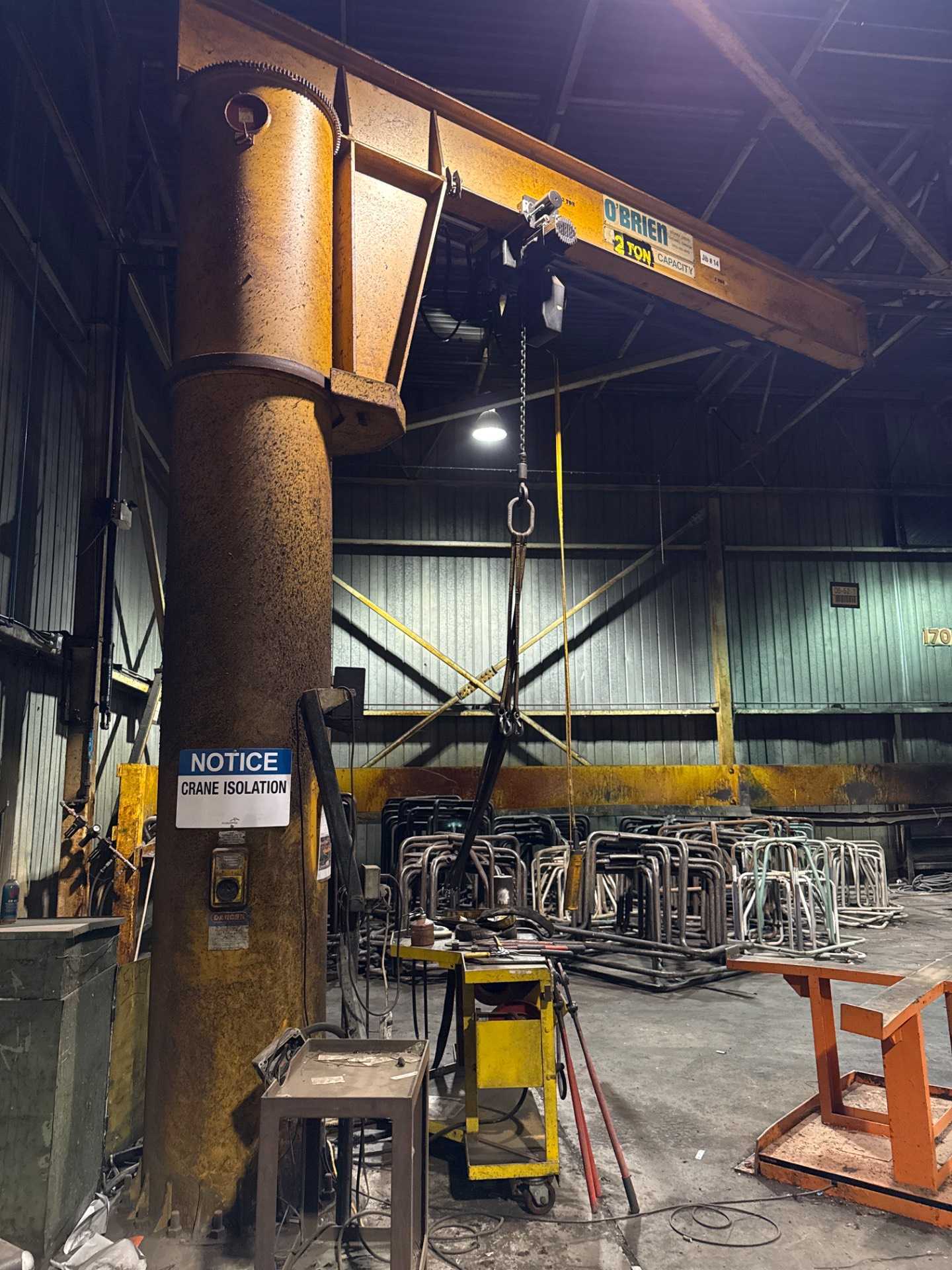 2007 O'BRIEN 3 TON JIB CRANE - JIB CRANE