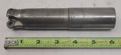 INGERSOLL 1DP1G-12057S9R01 INDEXABLE END MILL, 1.25" CUTTING DIA., 2 FLUTES - MACHINE TOOLING