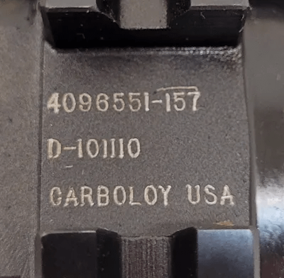 CARBOLOY 4096551-157/D-101110 INDEXABLE END MILL W/ CAT 40 TAPER - MACHINE TOOLING