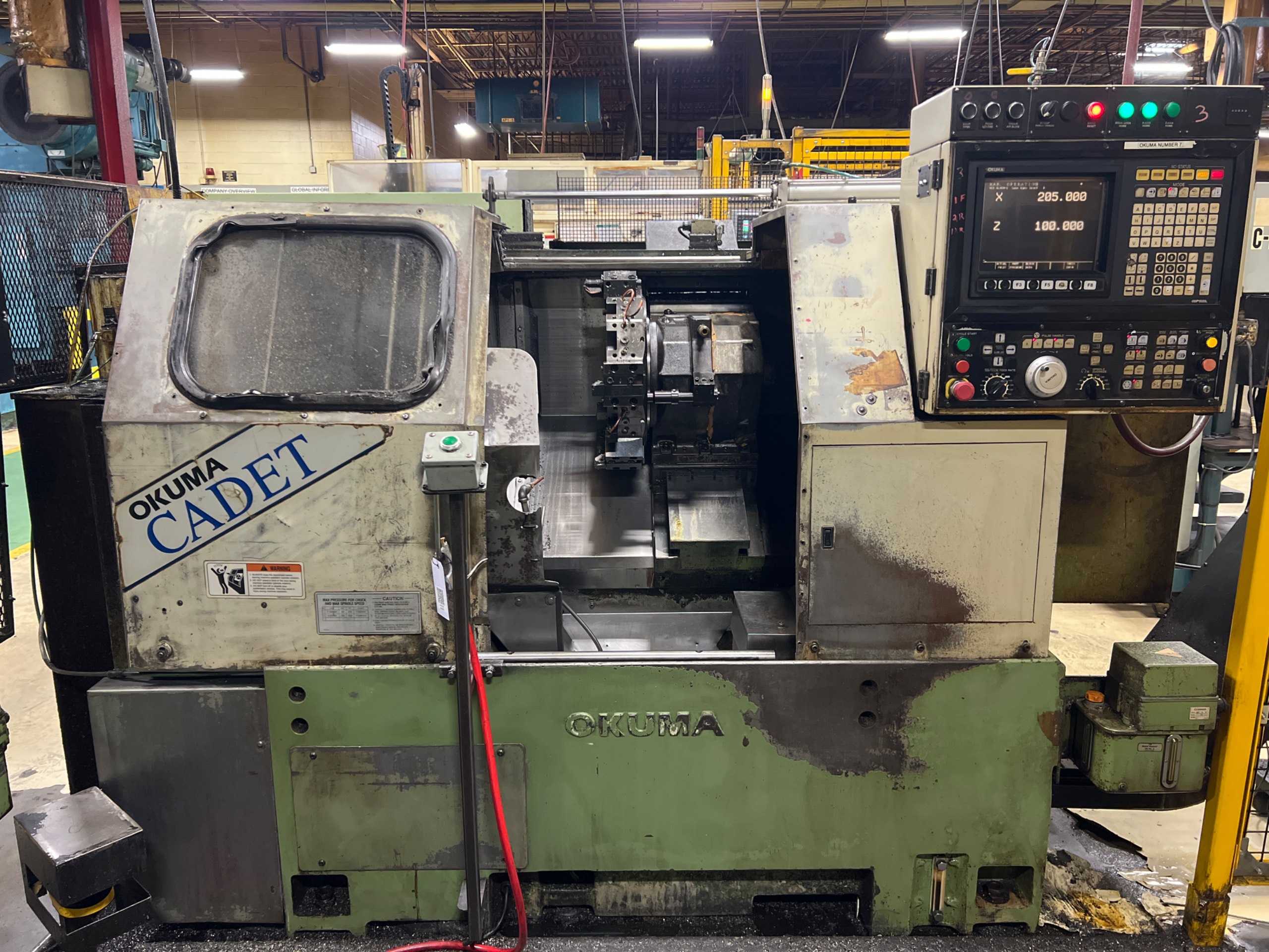 OKUMA LNC8 CNC LATHE - CNC LATHES