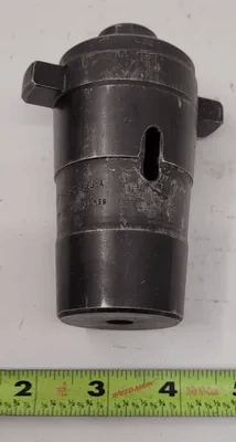 SCULLY JONES 95414 X-PRESS-CHANGE END MILL HOLDER CAT 45, OAL 4-1/2IN, 7/16IN BORE DIA - MACHINE TOOLING