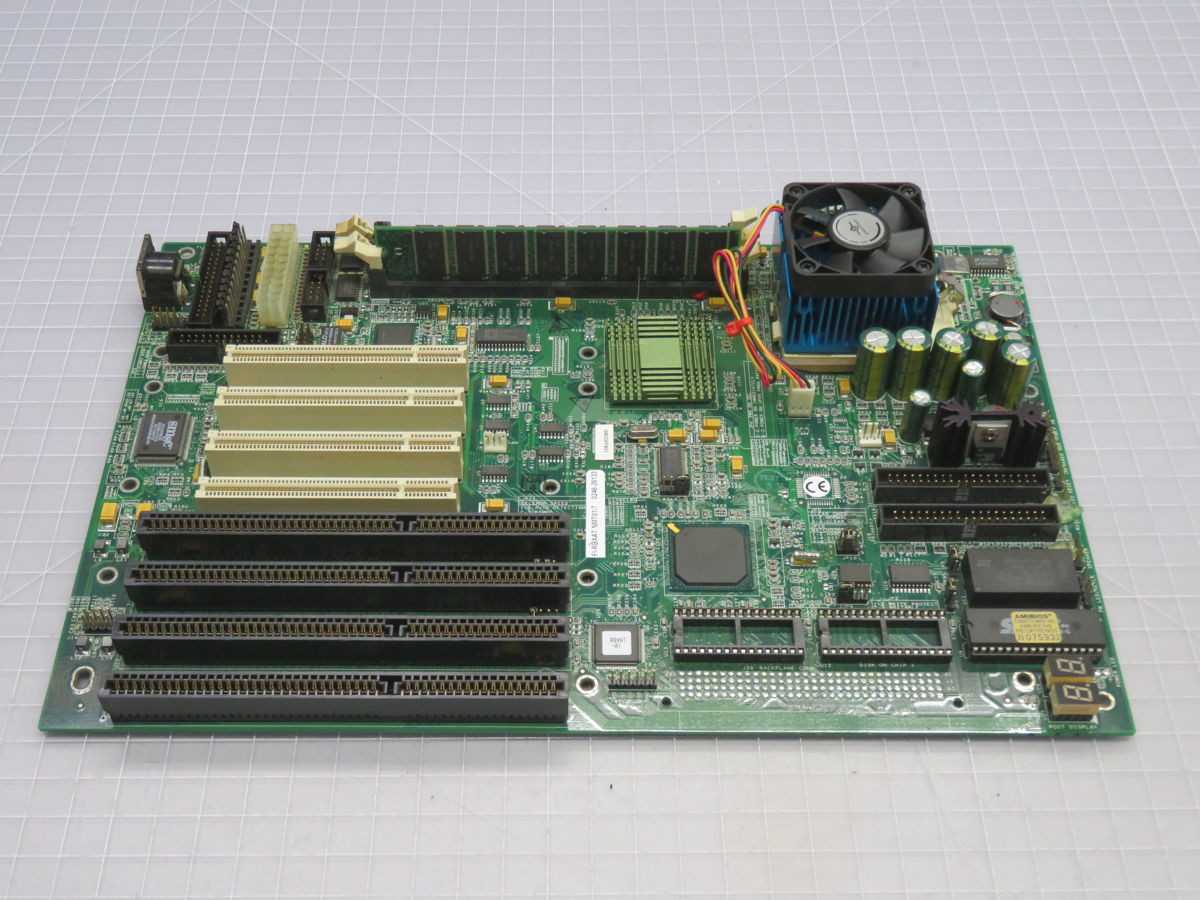NEMATRON FI-RBXAT-NMT01/7, MOTHER BOARDS, 4 PCI SLOTS, 3 MEMORY SLOTS, INTEL PENTIUM SUPPORT - PCB CIRCUIT BOARDS